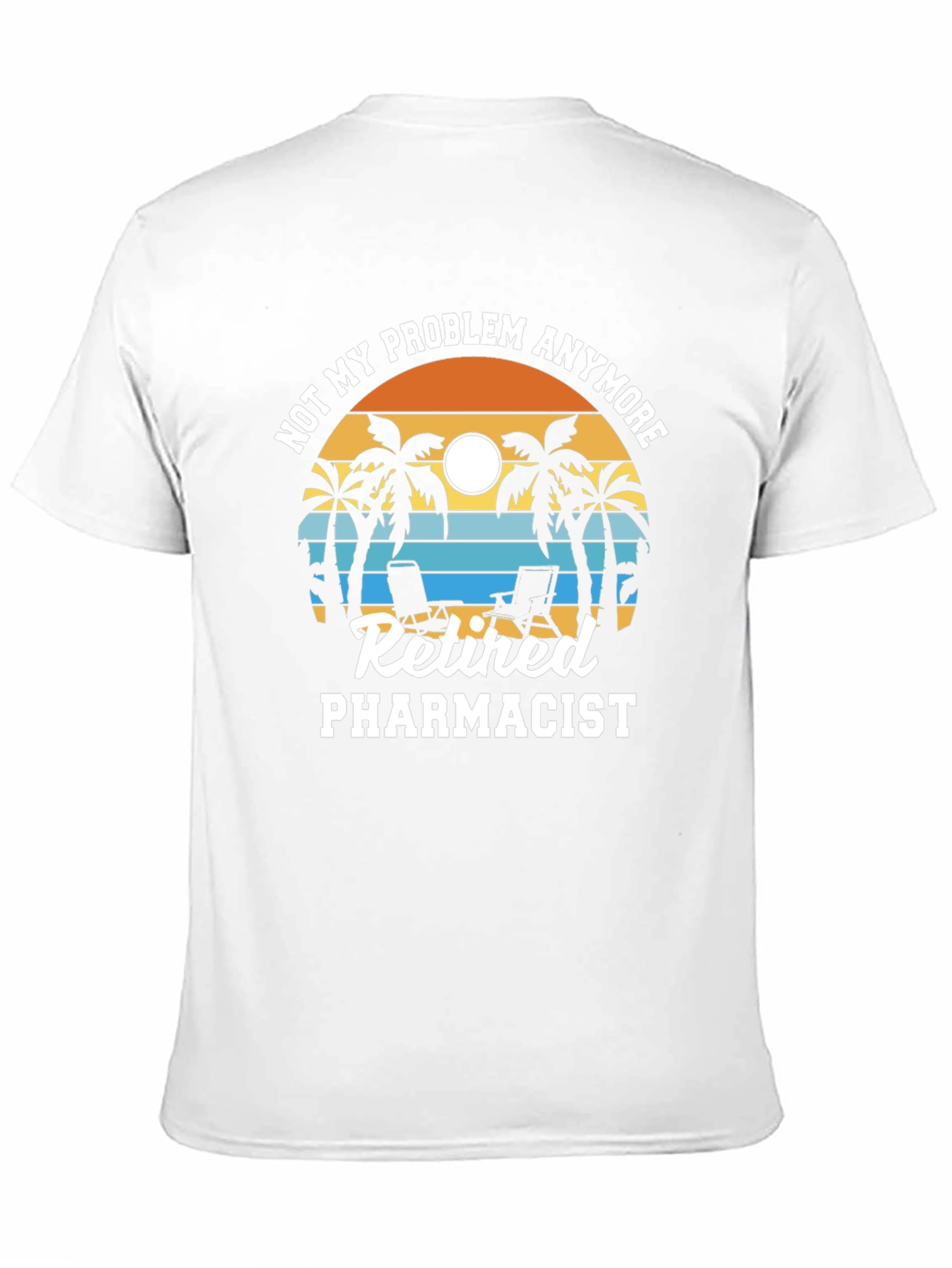 Retired Pharmacist Beach T-Shirt
