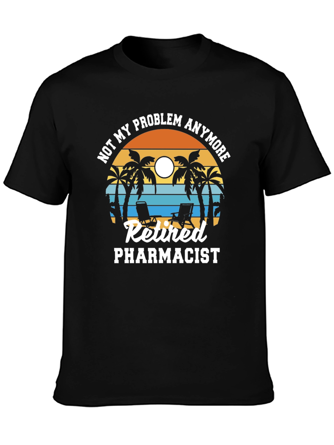 Retired Pharmacist Beach T-Shirt