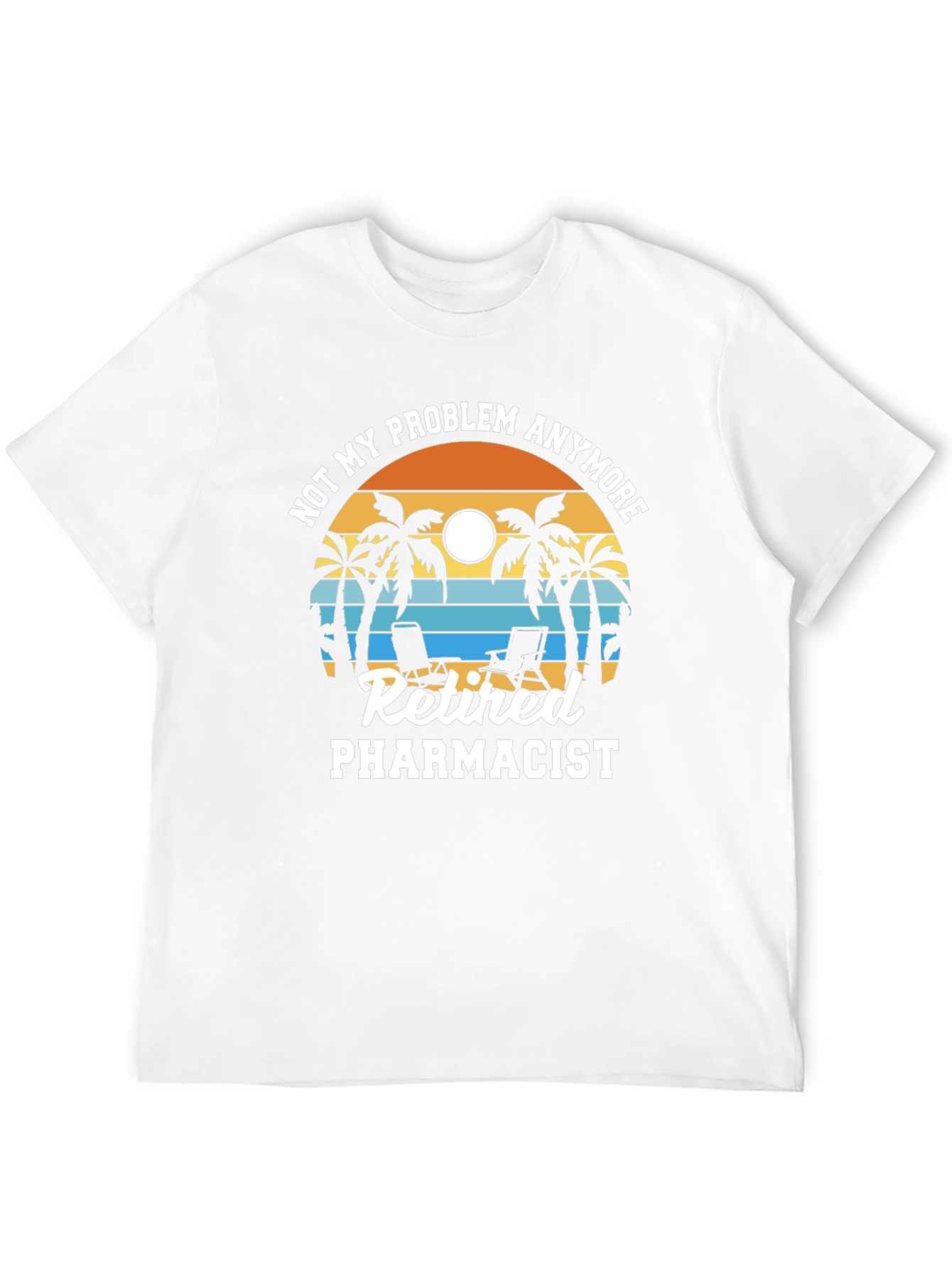 Retired Pharmacist Beach T-Shirt