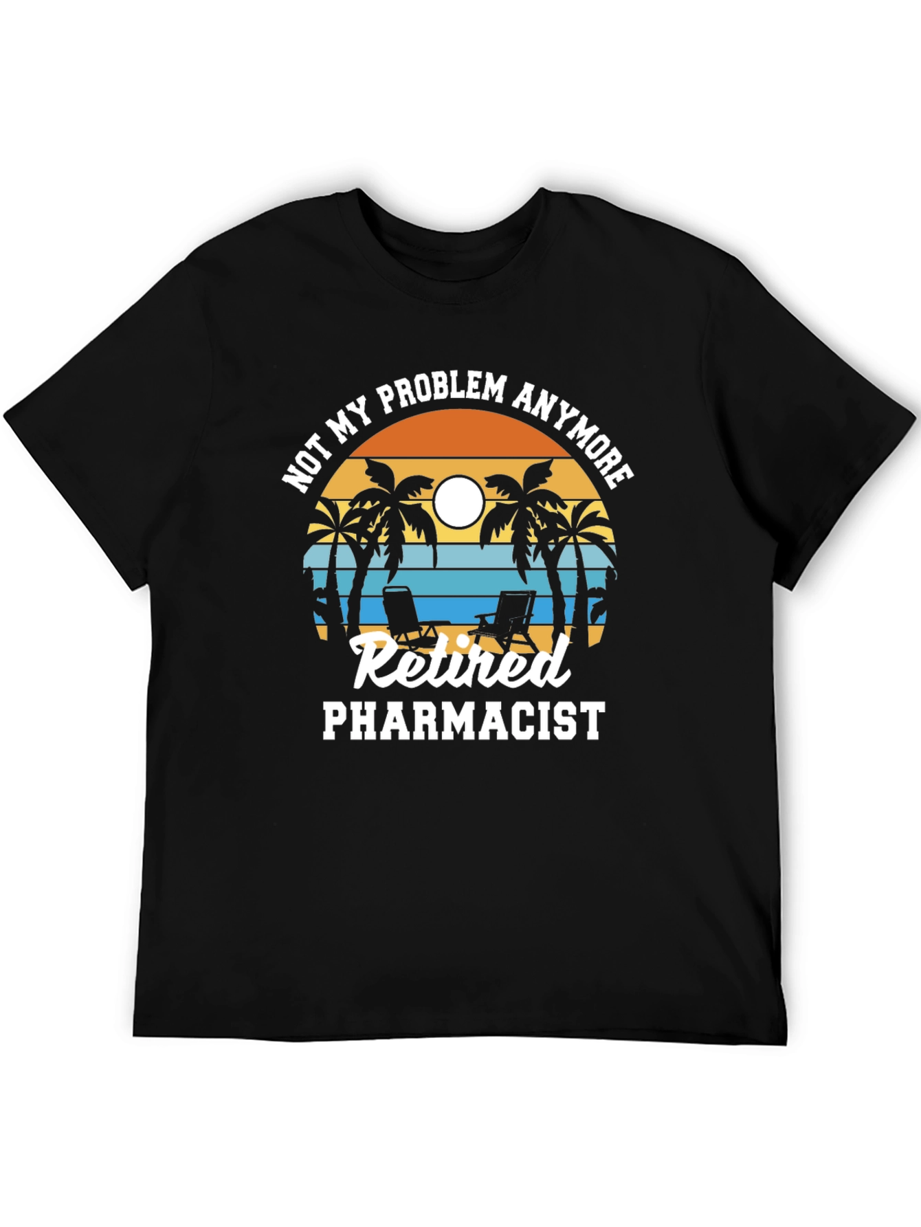 Retired Pharmacist Beach T-Shirt