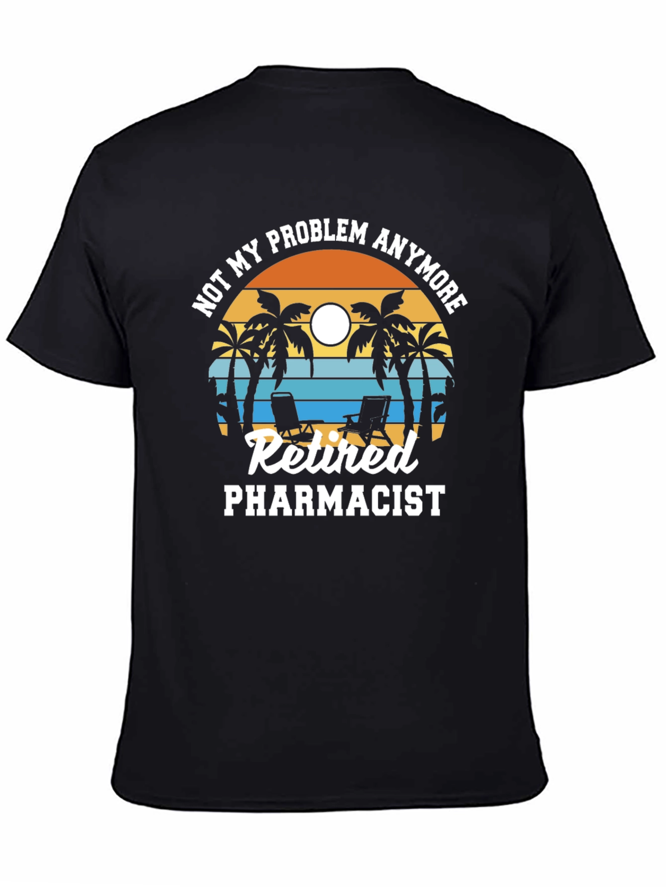 Retired Pharmacist Beach T-Shirt