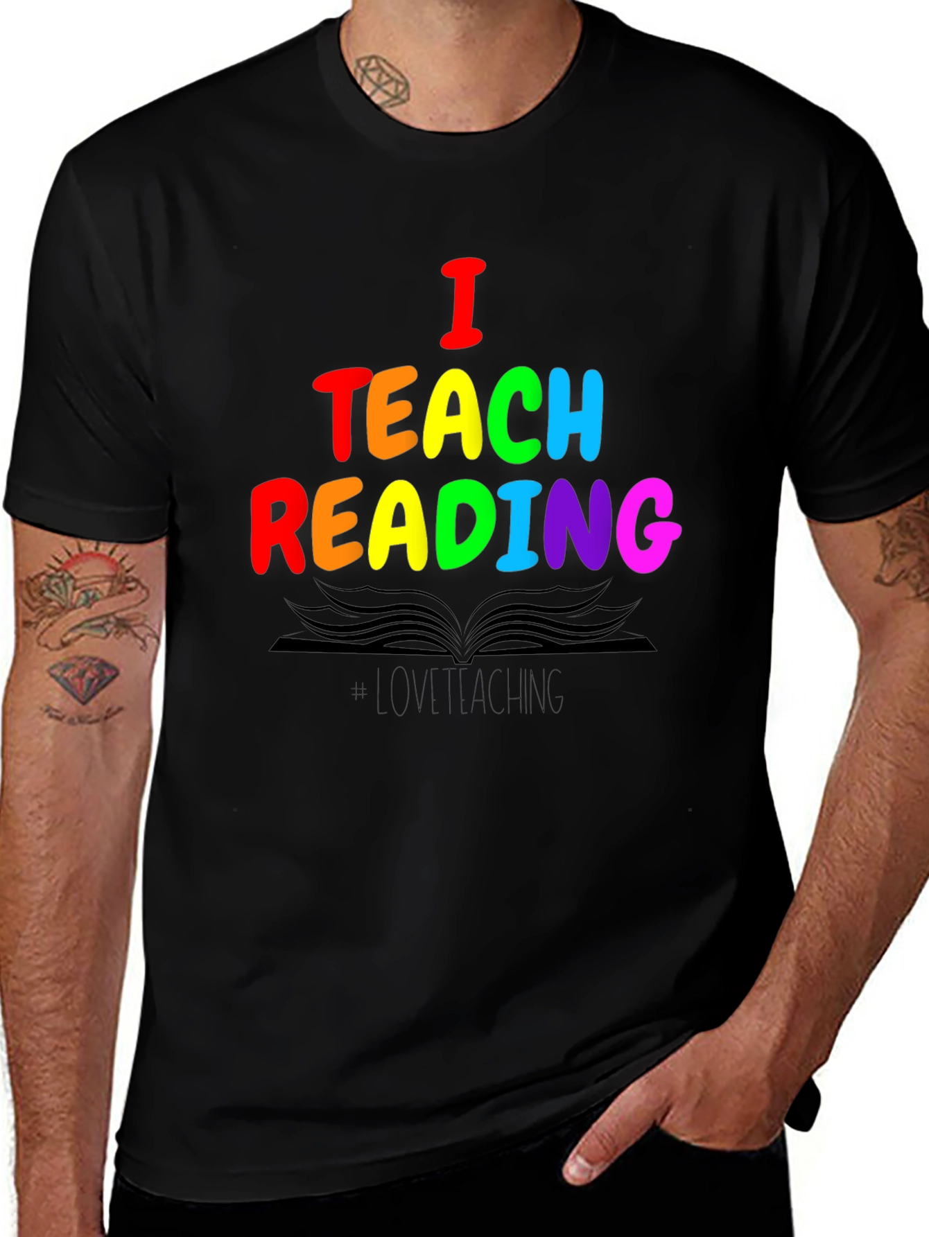 I Teach Reading Graphic Tee