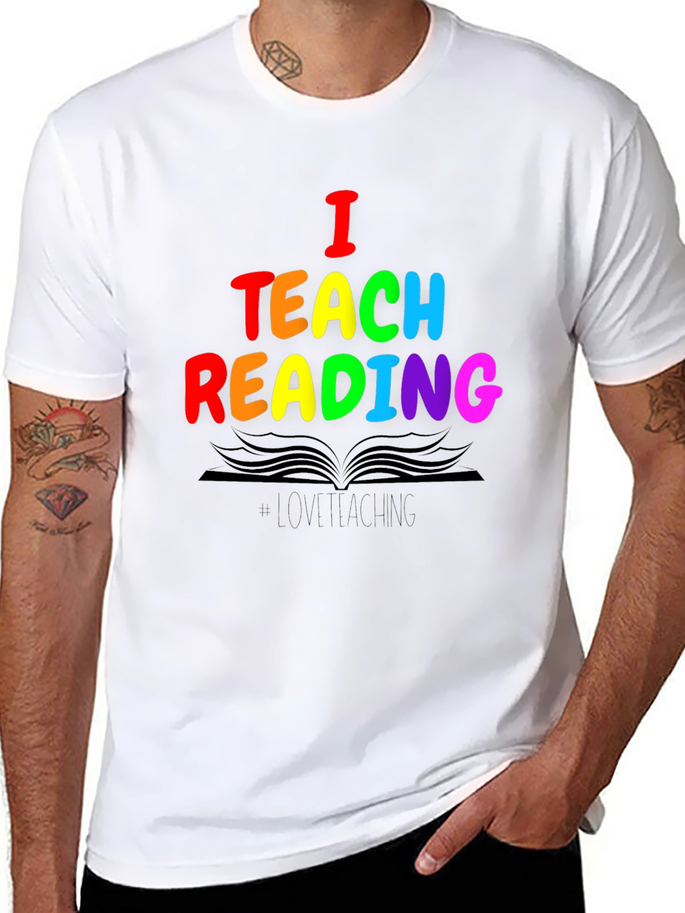 I Teach Reading Graphic Tee