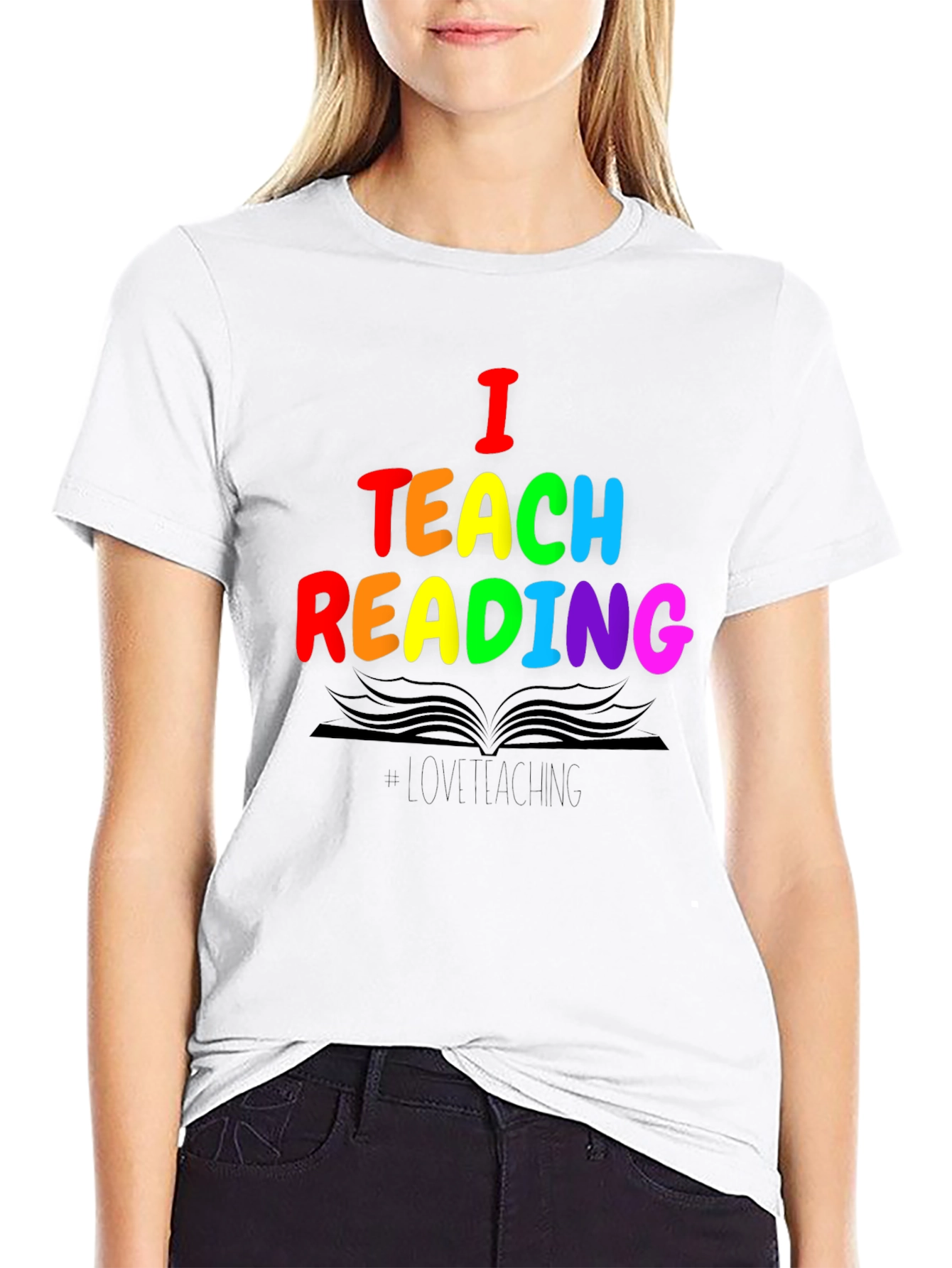 I Teach Reading Graphic Tee