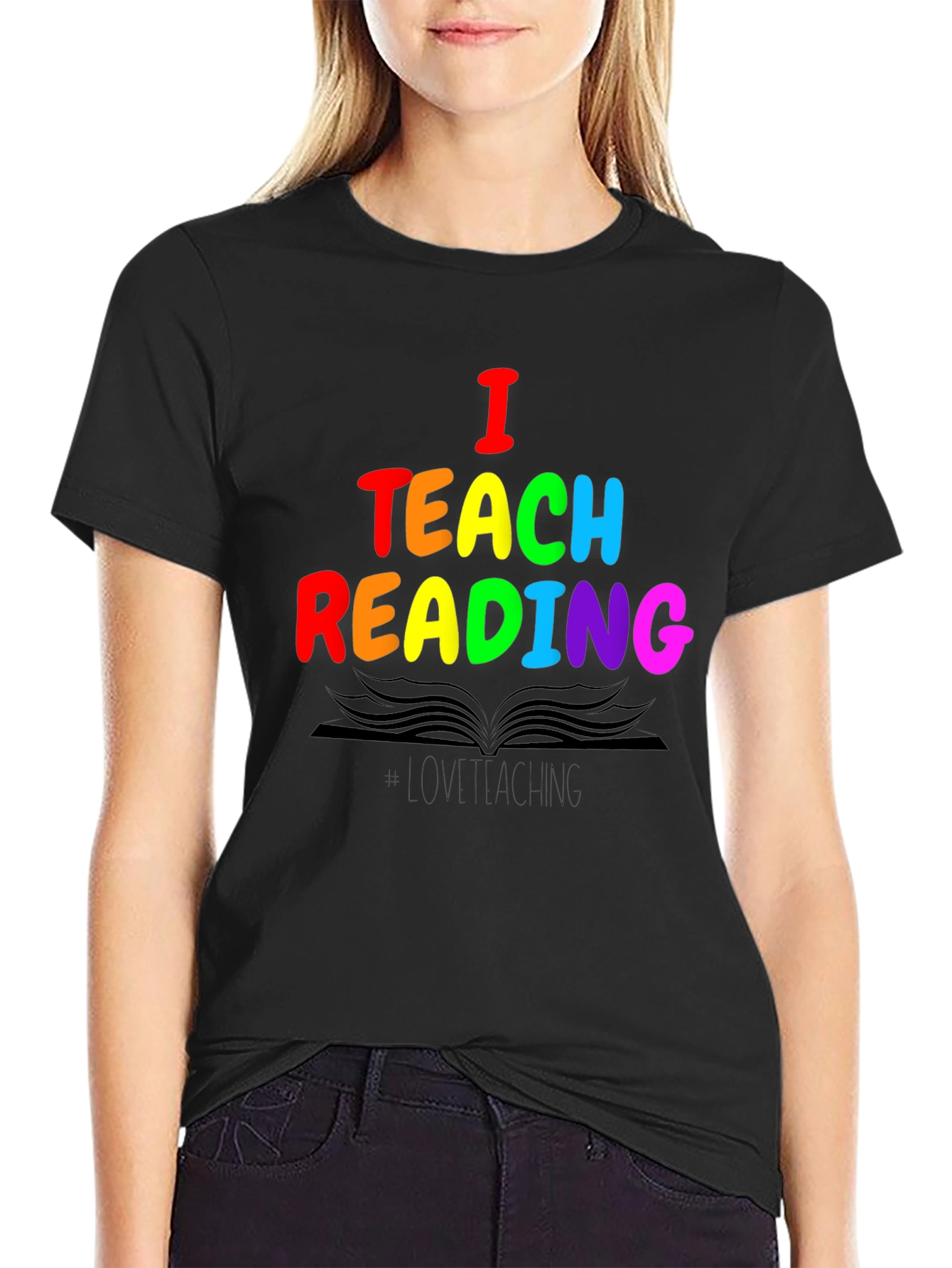 I Teach Reading Graphic Tee