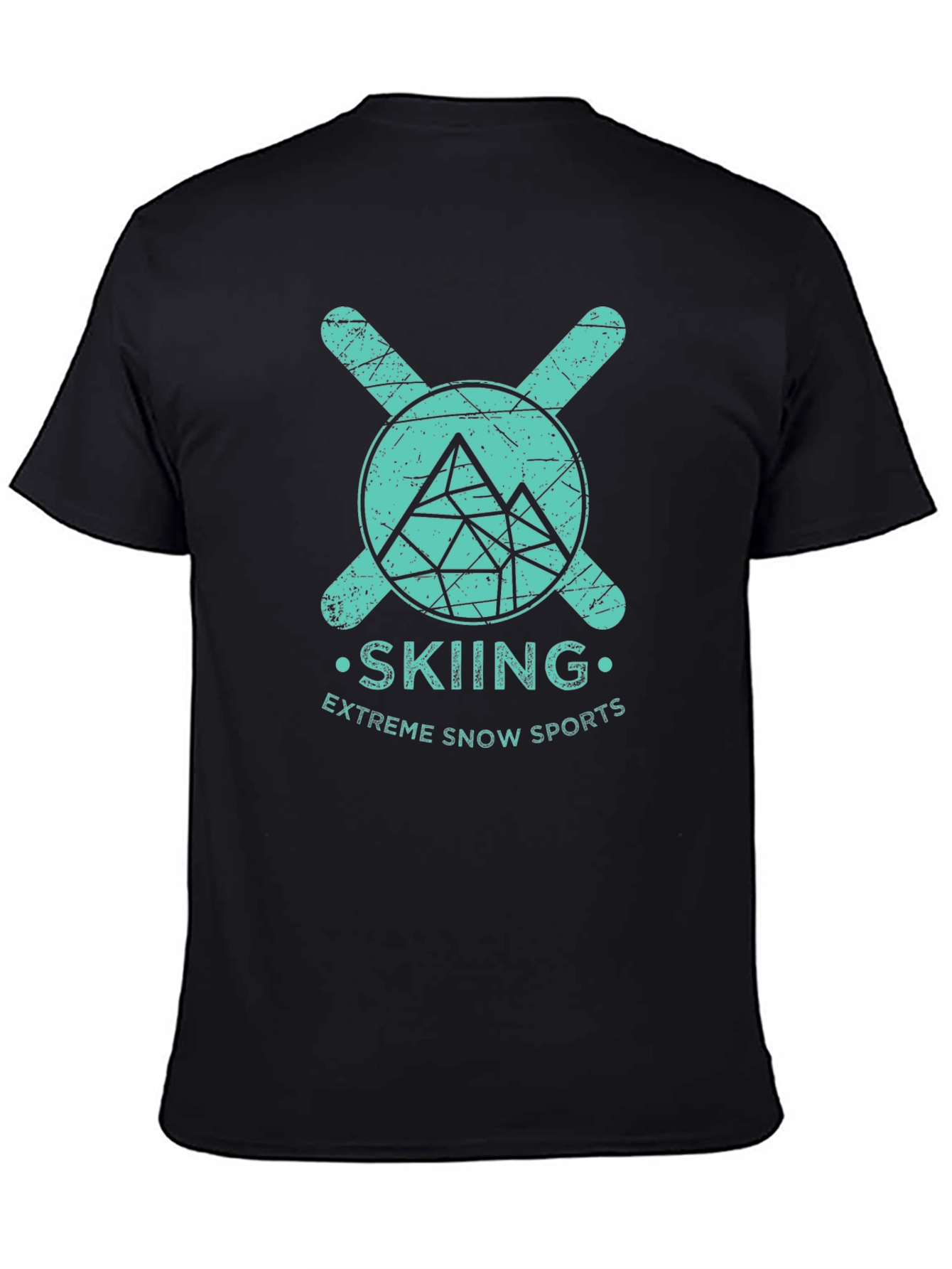 Skiing Graphic T-Shirt | Extreme Snow Sports Tee