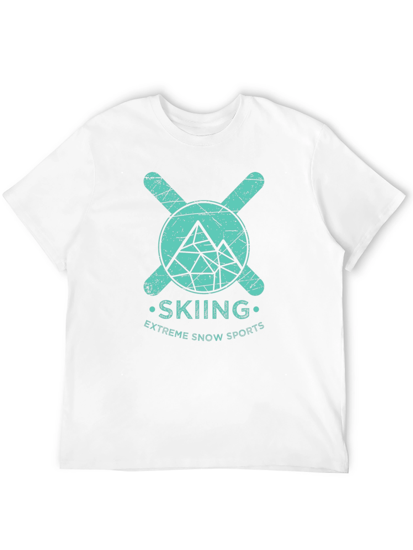 Skiing Graphic T-Shirt | Extreme Snow Sports Tee