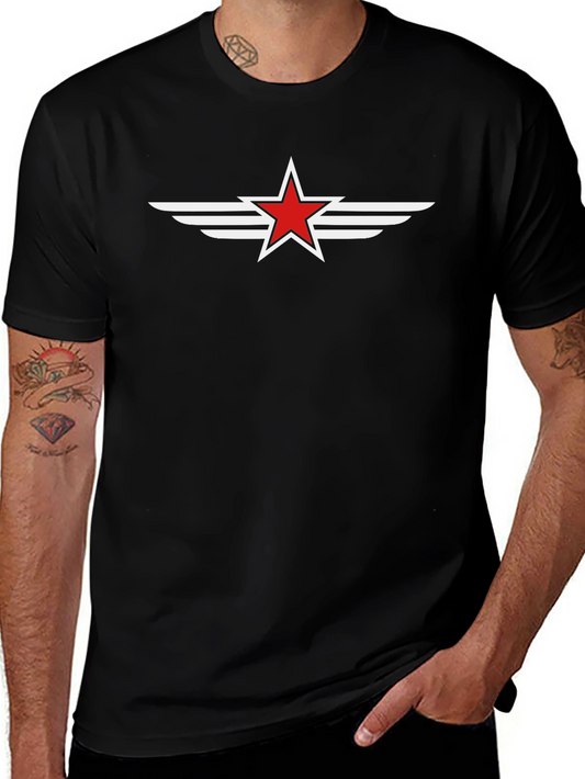 Star Logo Black T-Shirt