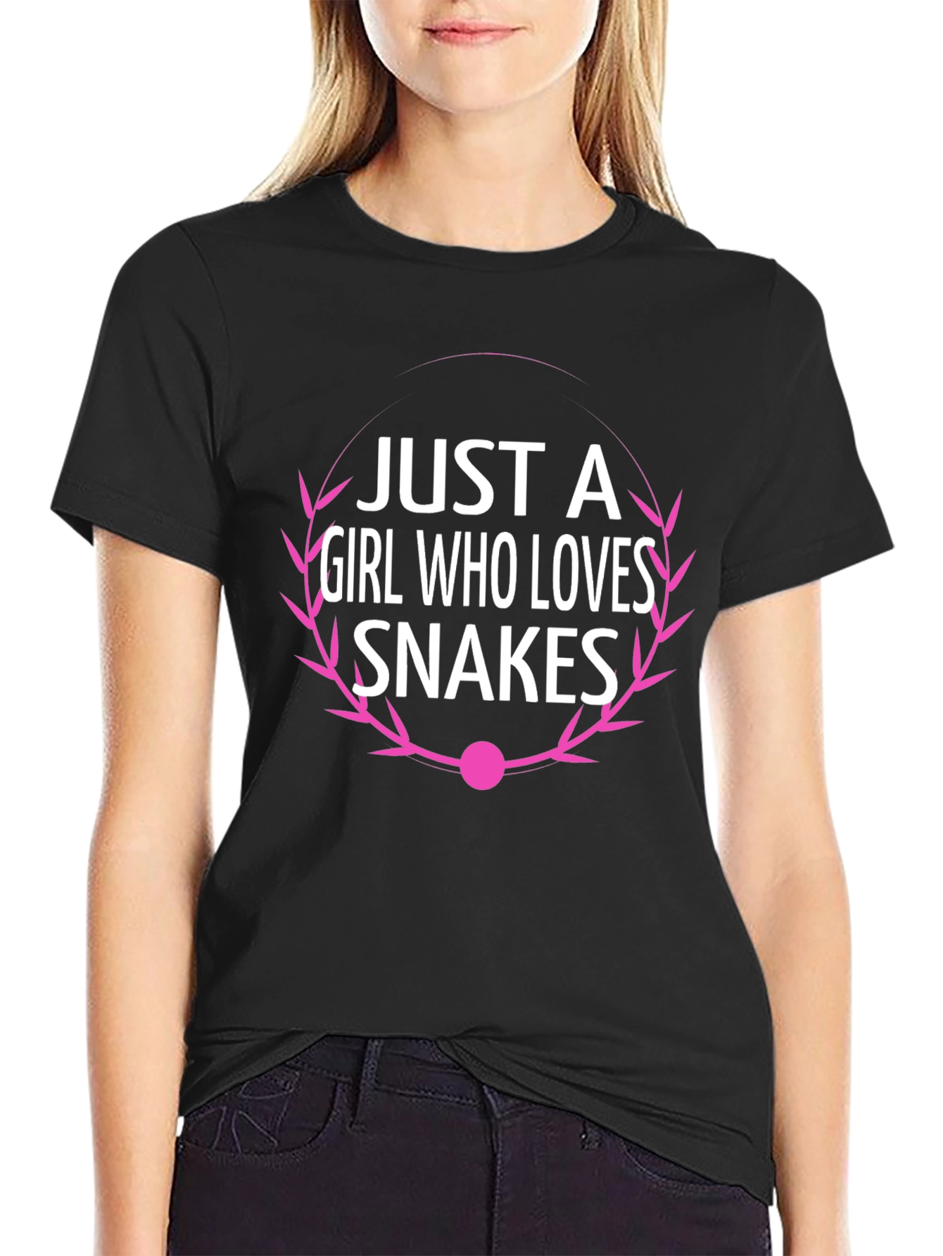 Just A Girl Who Loves Snakes T-Shirt