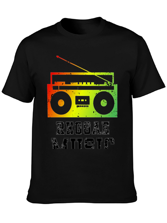 Reggae Matters Graphic Tee - Black