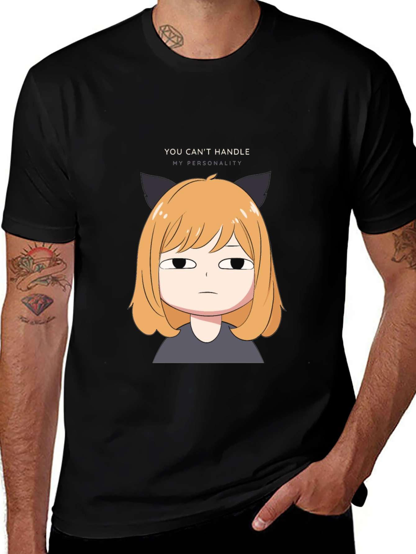 Sarcastic Anime Girl T-Shirt