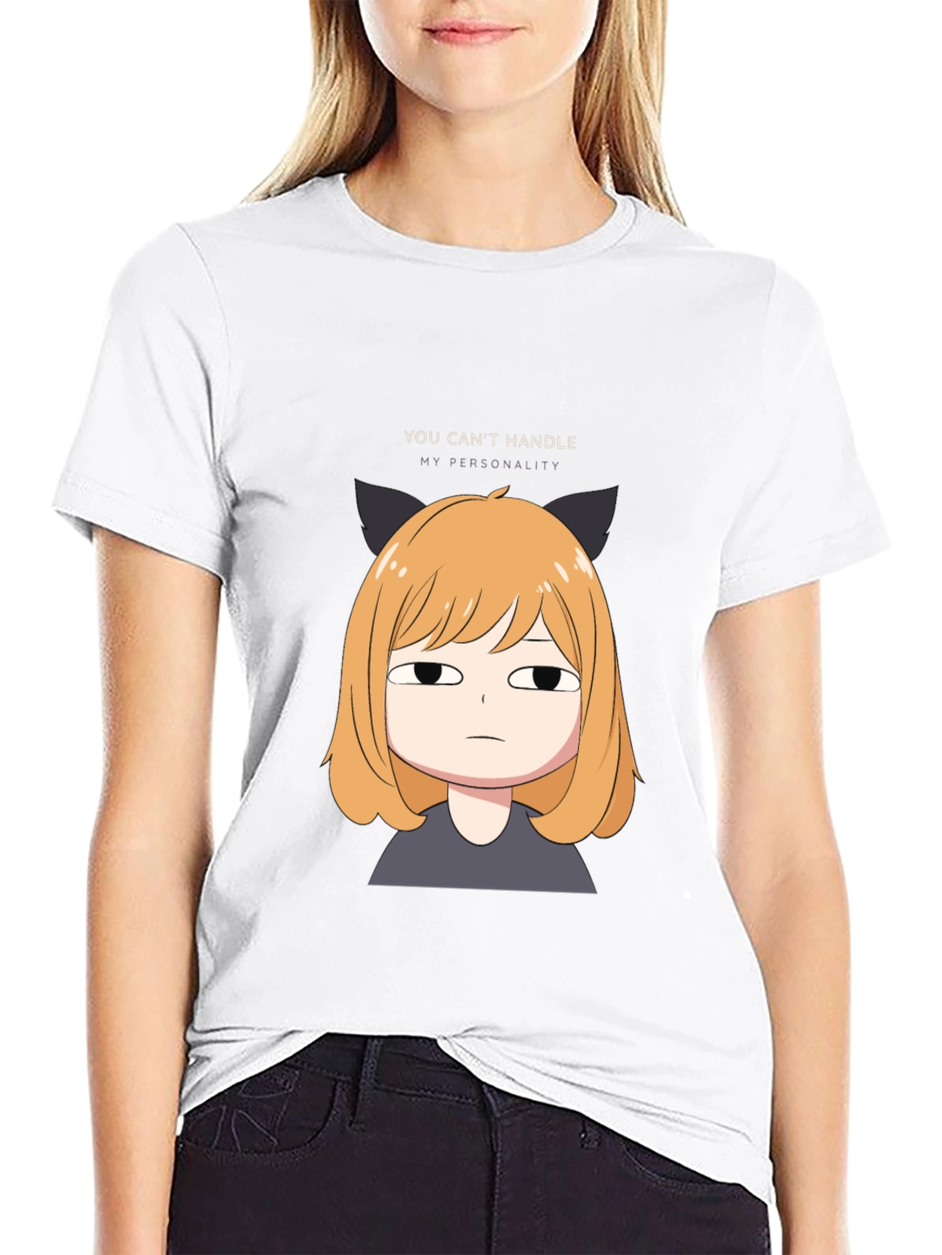 Sarcastic Anime Girl T-Shirt