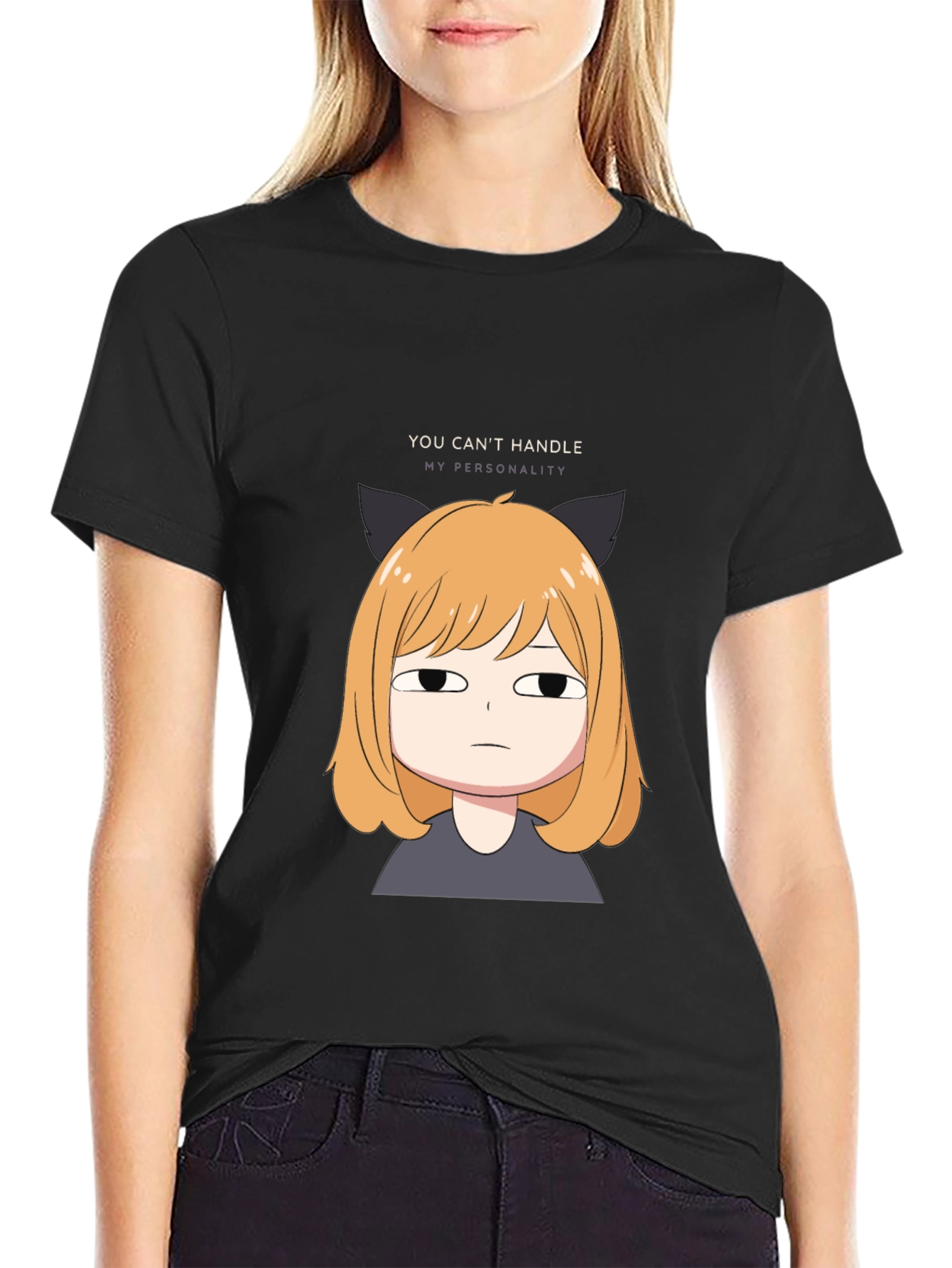 Sarcastic Anime Girl T-Shirt