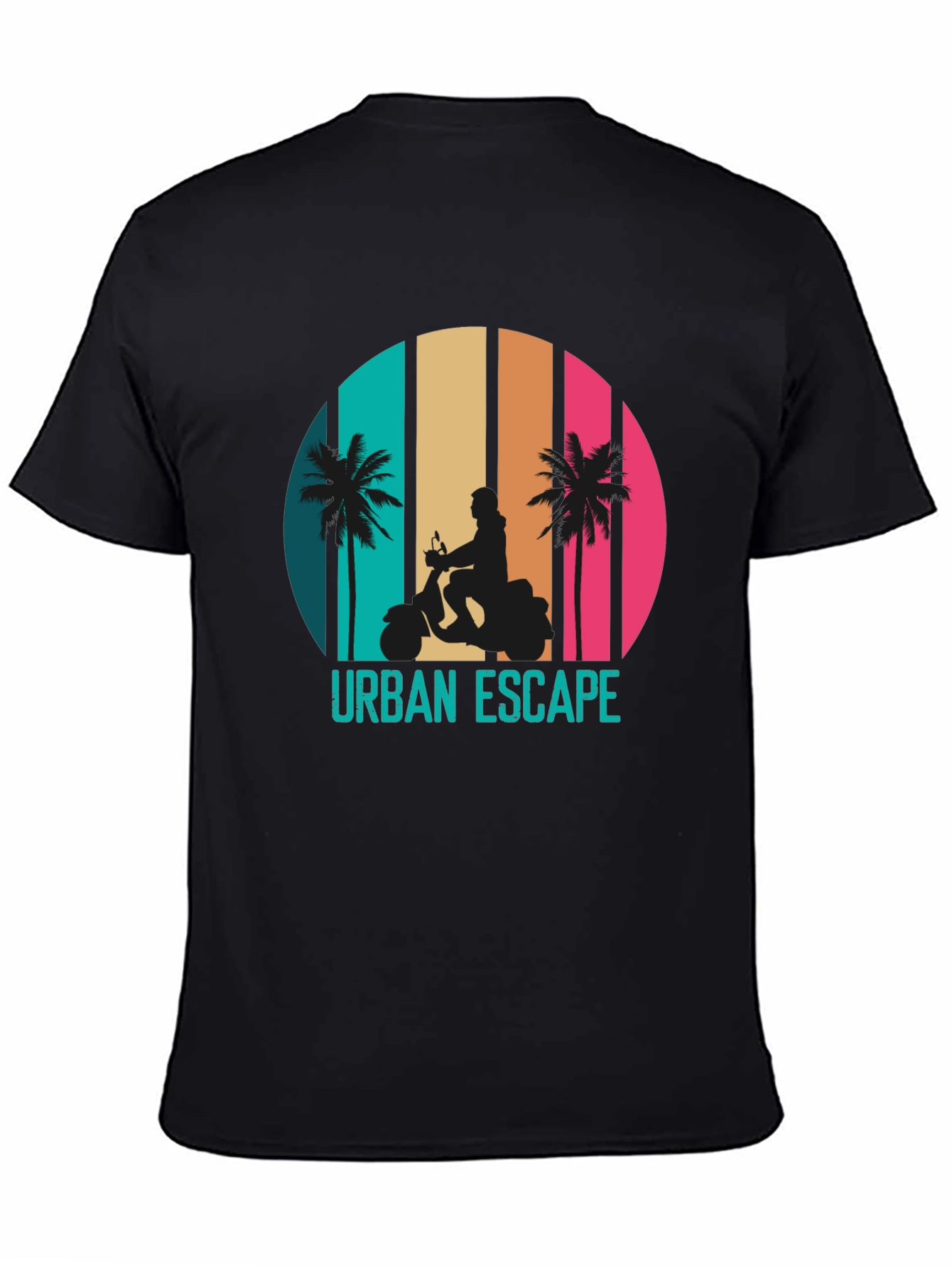 Urban Escape Retro Scooter T-Shirt