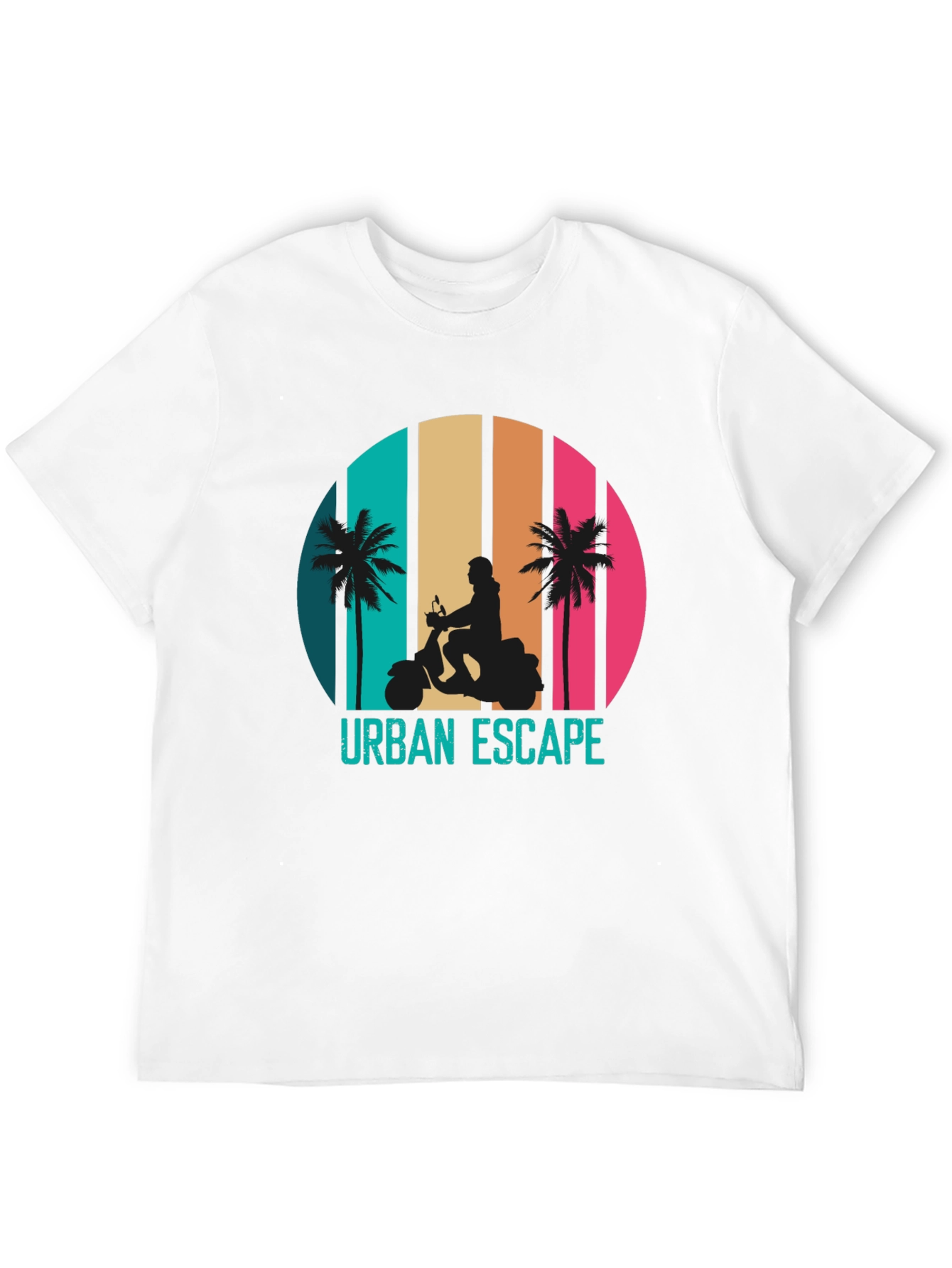 Urban Escape Retro Scooter T-Shirt