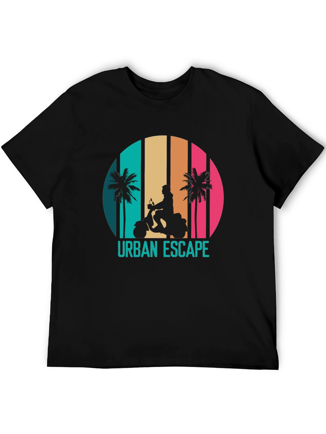 Urban Escape Retro Scooter T-Shirt