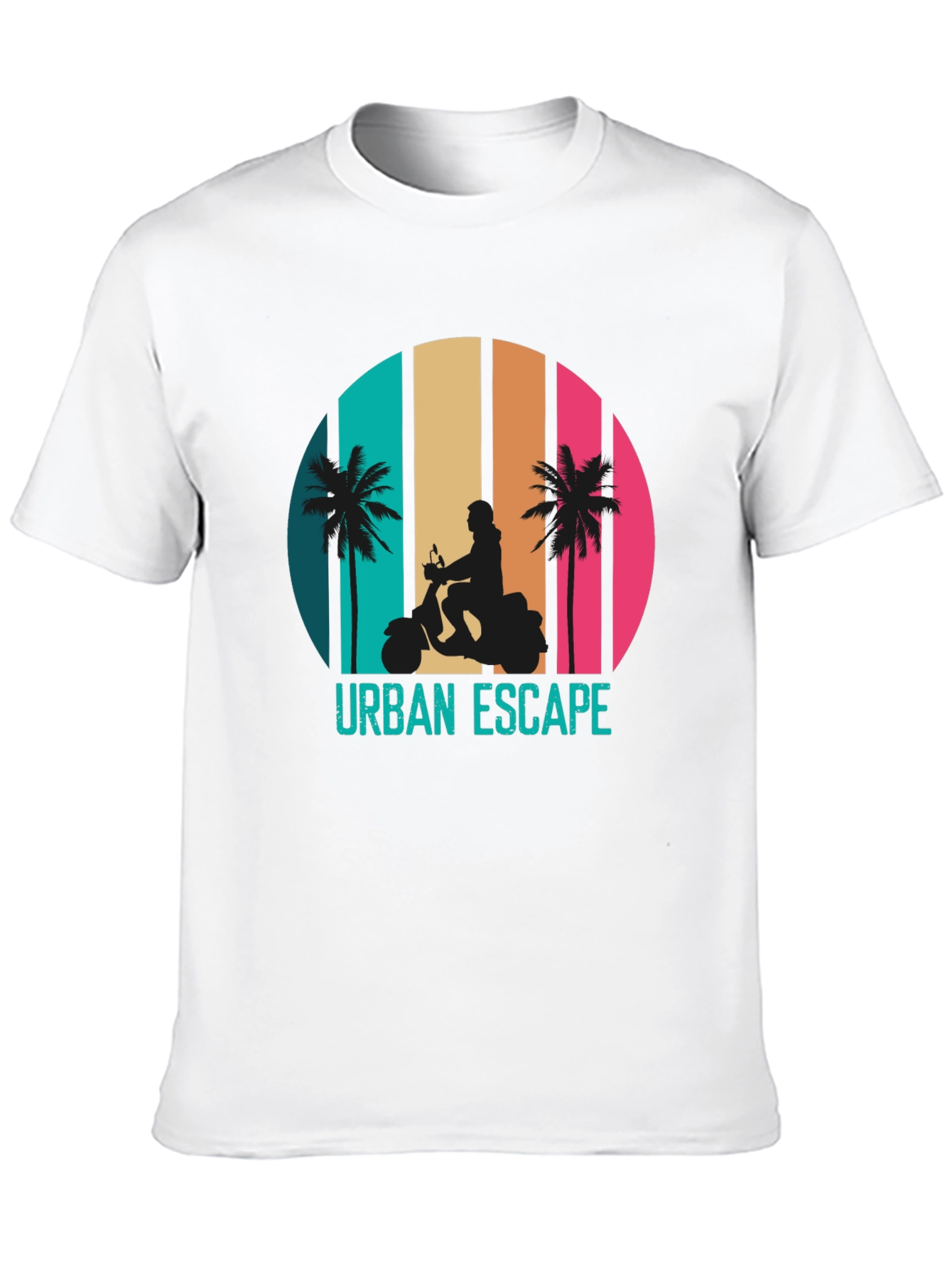 Urban Escape Retro Scooter T-Shirt
