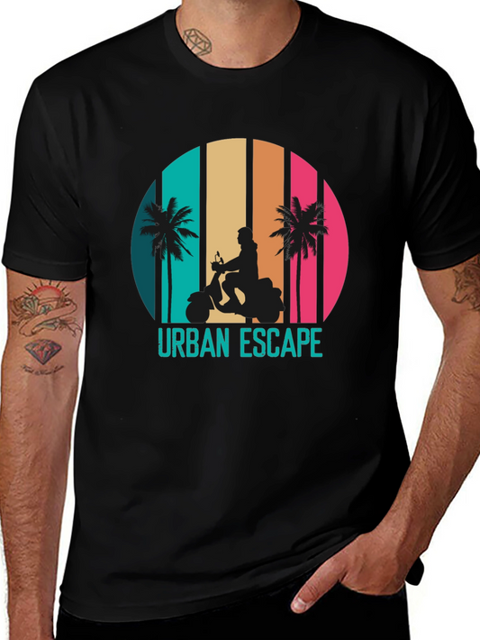 Urban Escape Retro Scooter T-Shirt