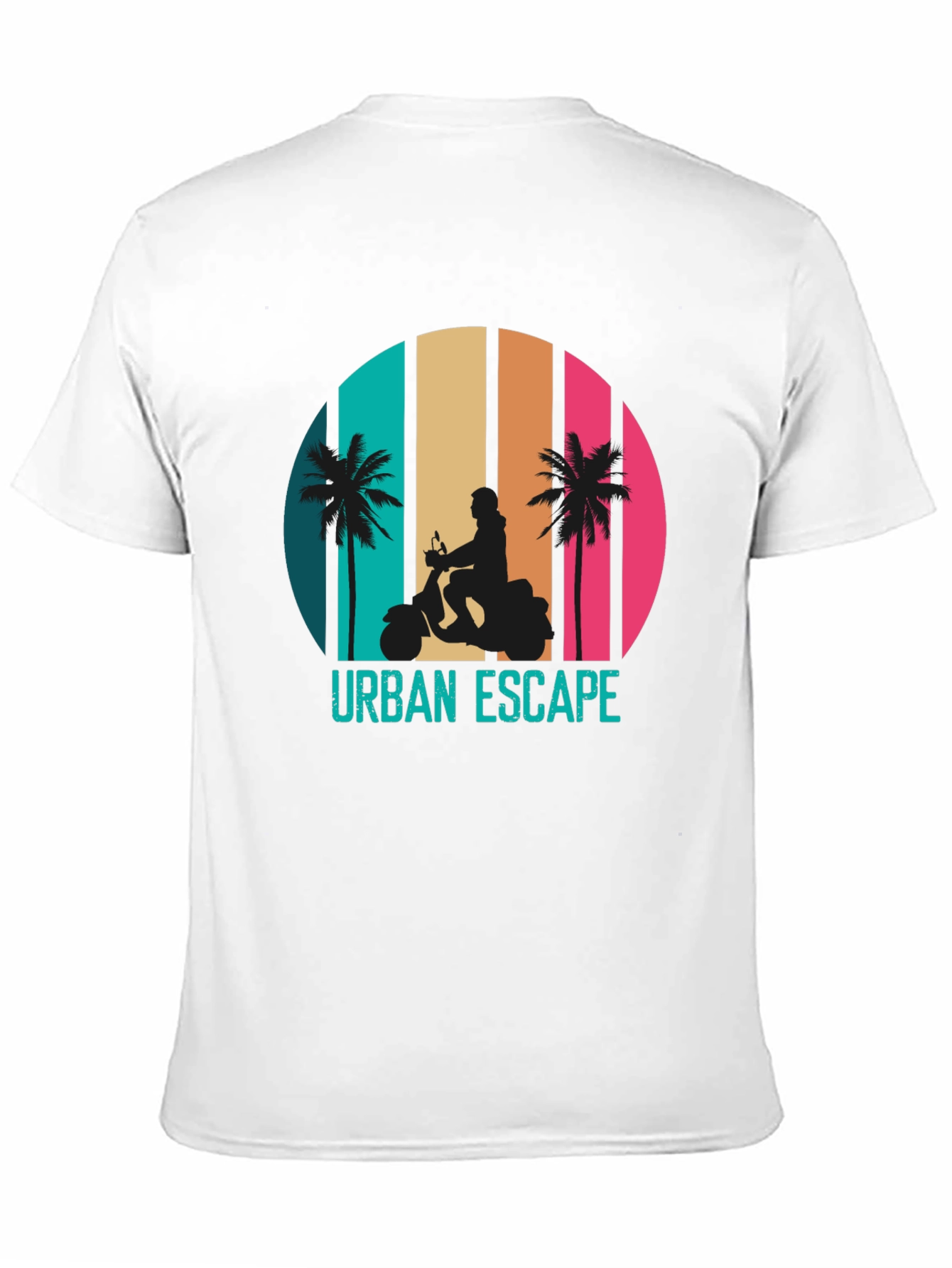 Urban Escape Retro Scooter T-Shirt