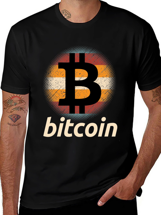 Bitcoin Retro Style Graphic Tee