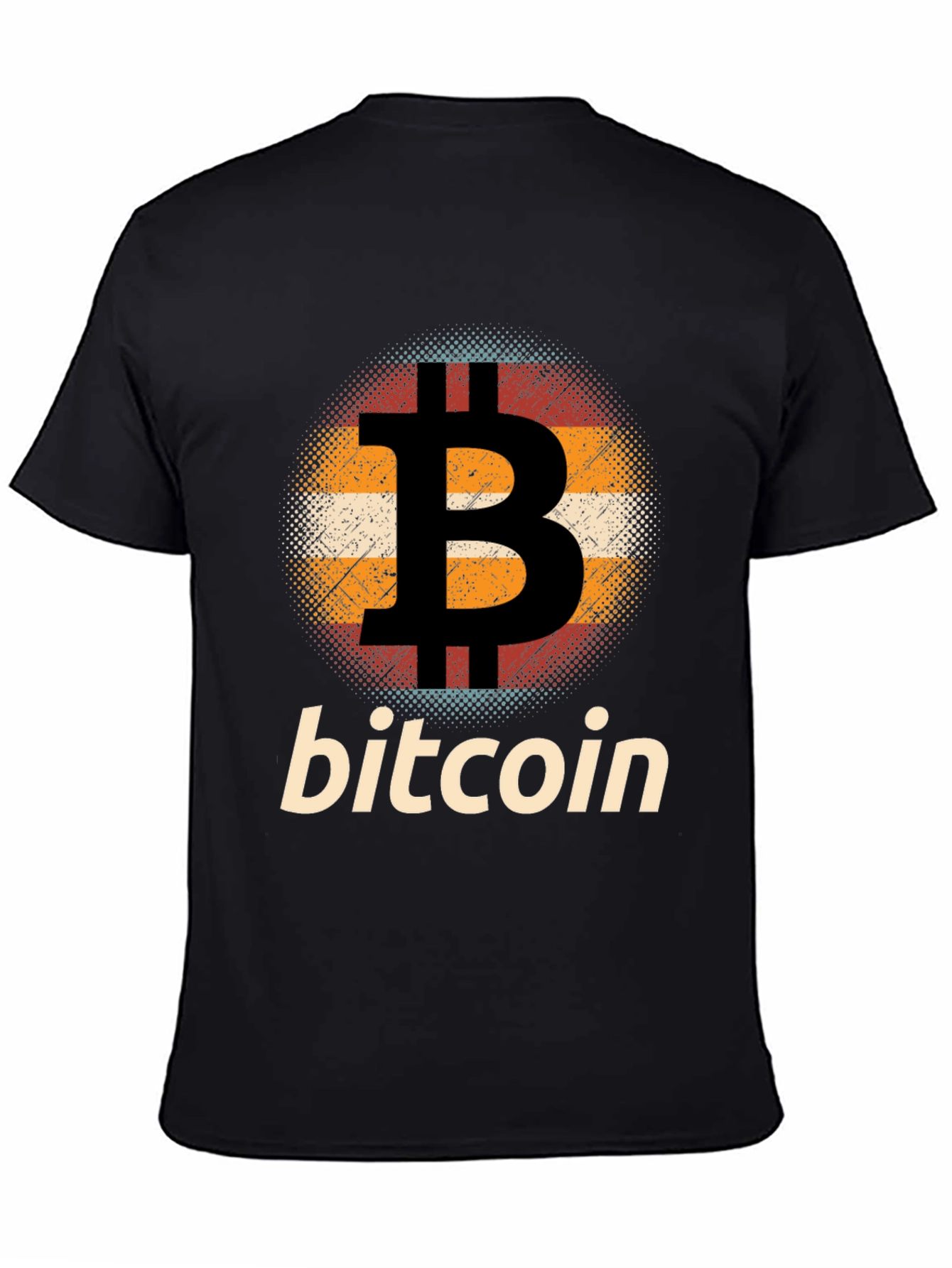 Bitcoin Retro Style Graphic Tee