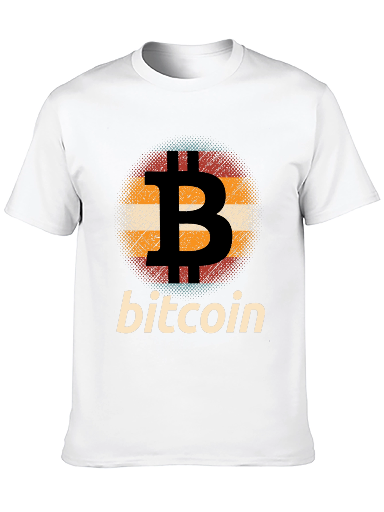 Bitcoin Retro Style Graphic Tee