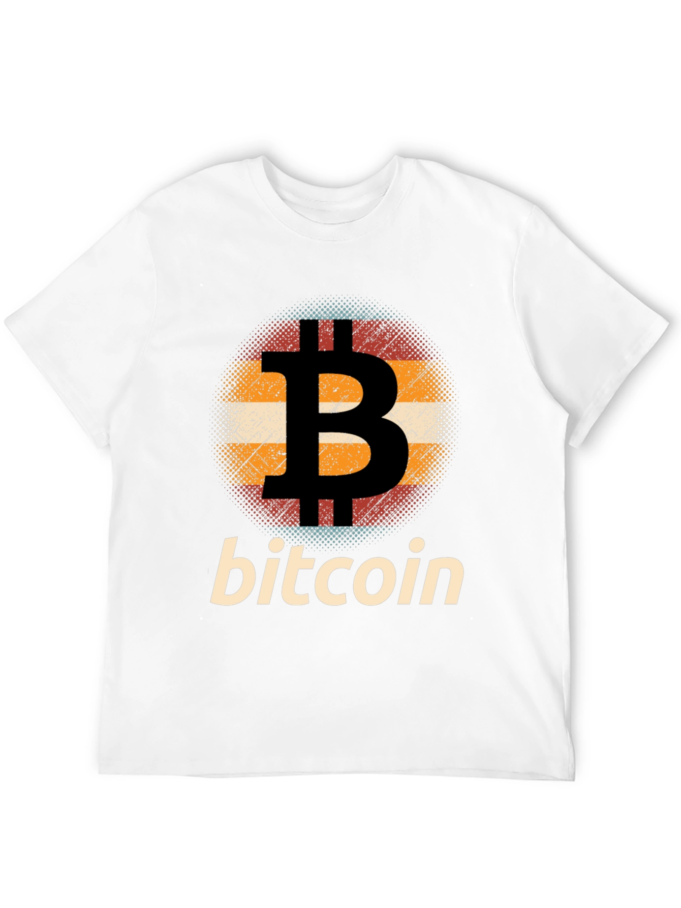 Bitcoin Retro Style Graphic Tee