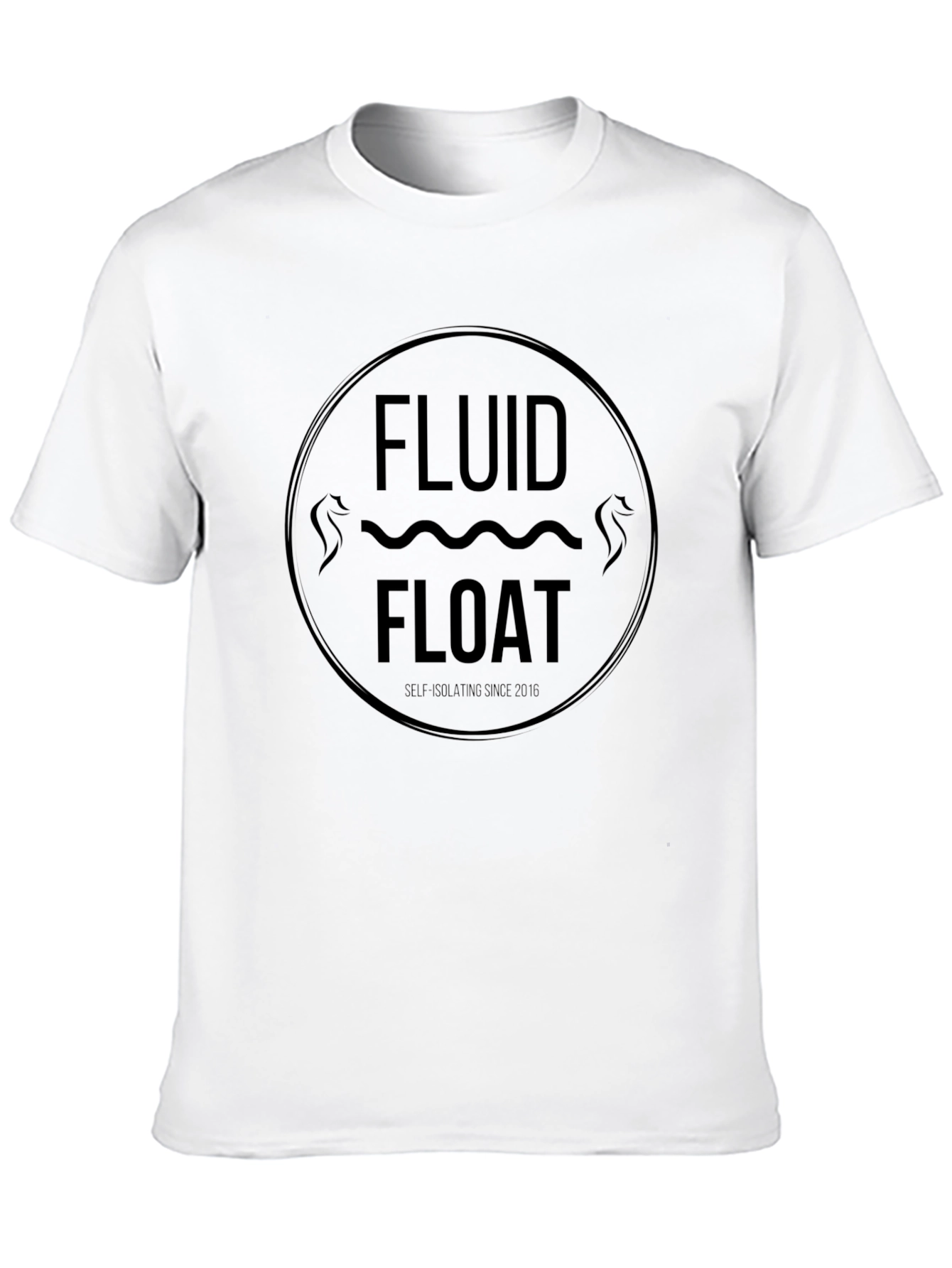 Fluid Float Graphic Tee - Black