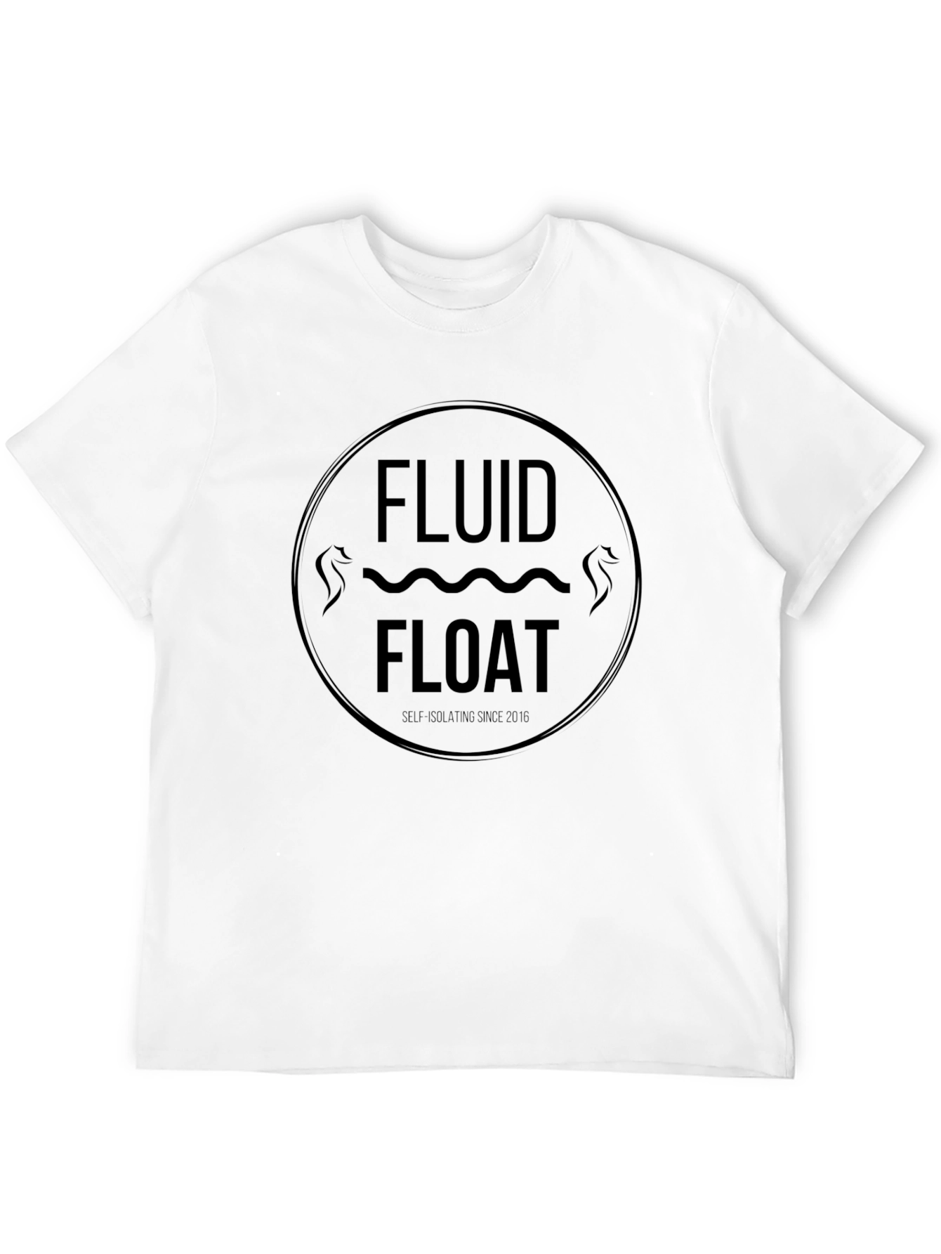 Fluid Float Graphic Tee - Black