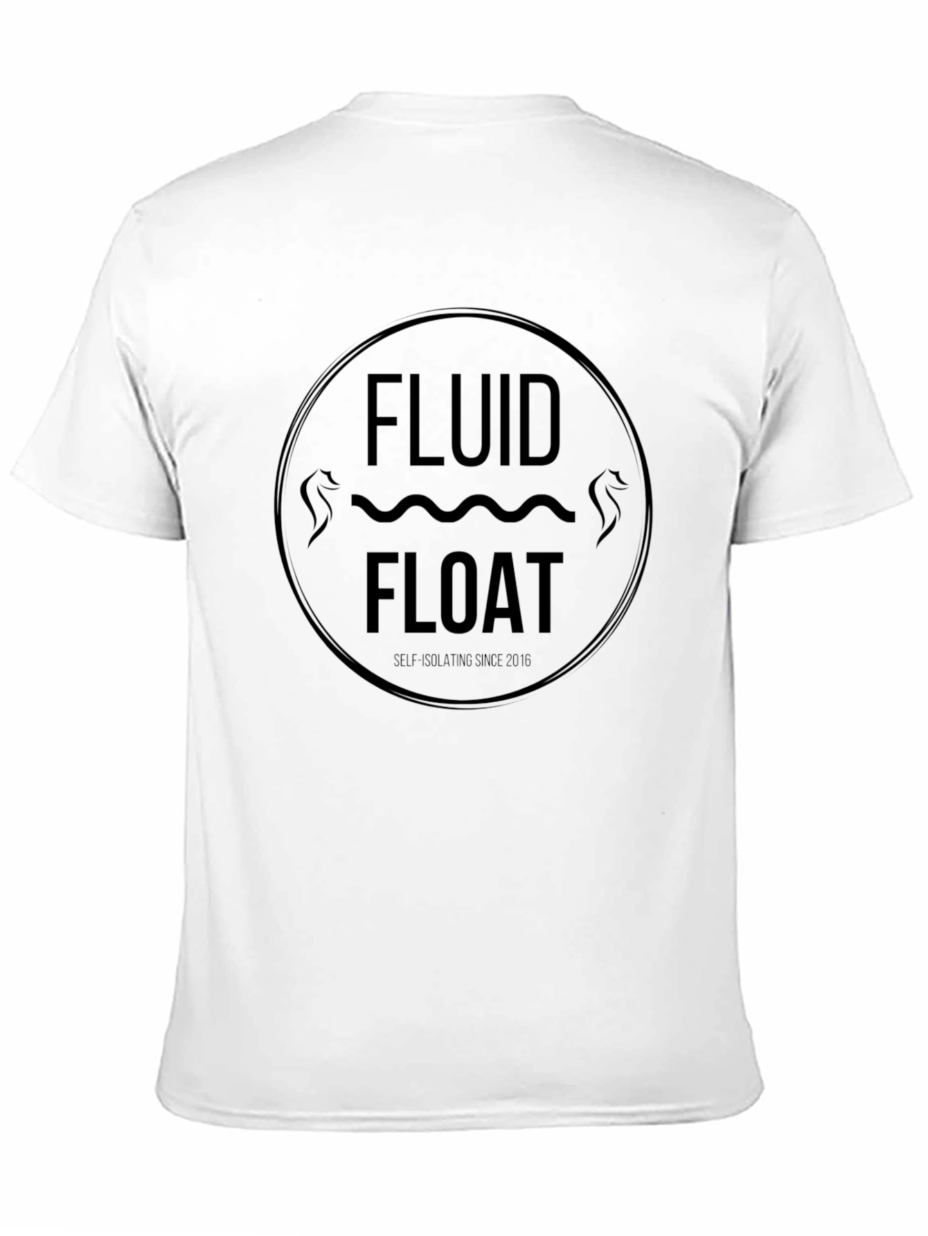 Fluid Float Graphic Tee - Black