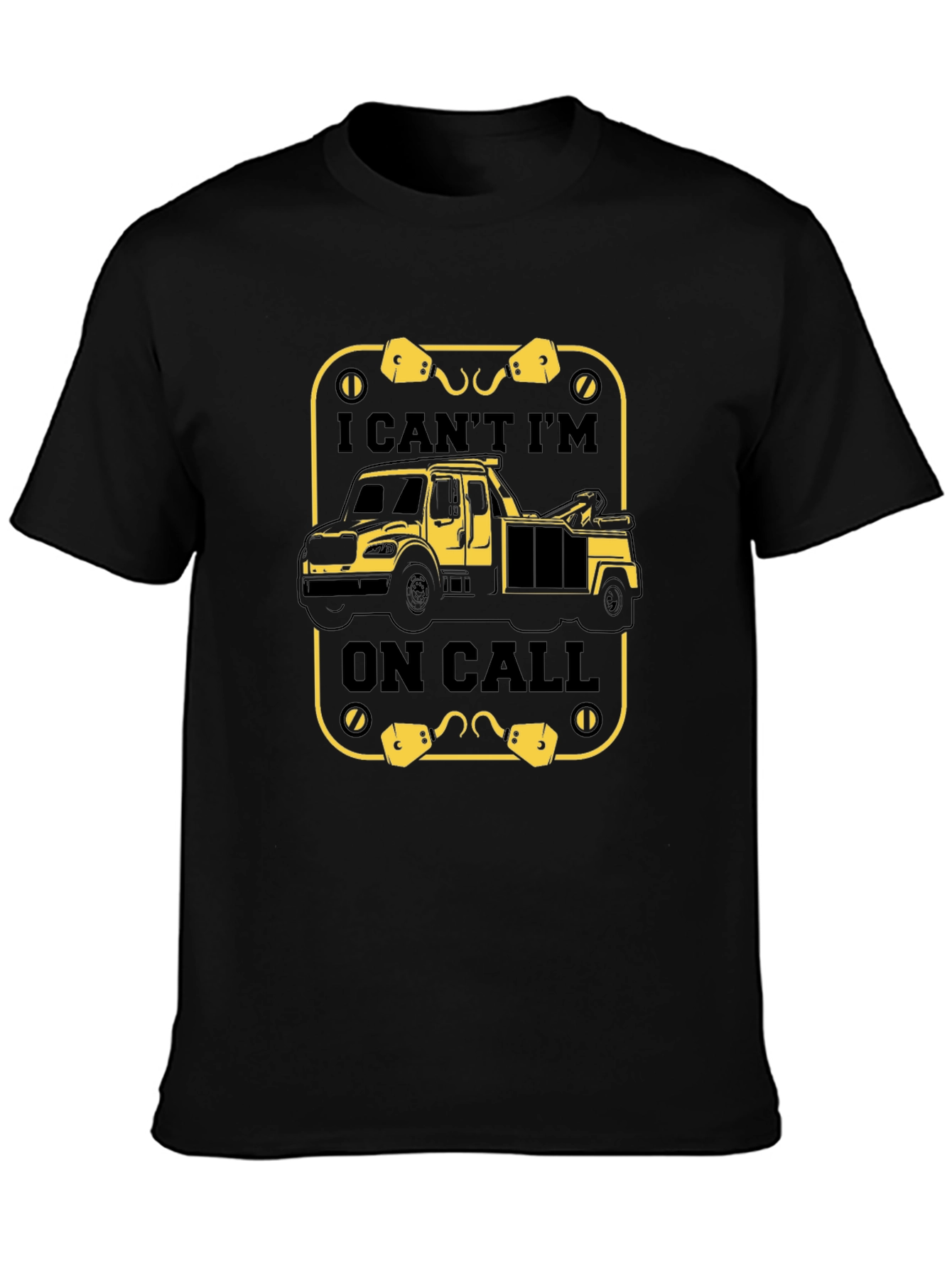 On Call Tow Truck T-Shirt - Mechanic Gift