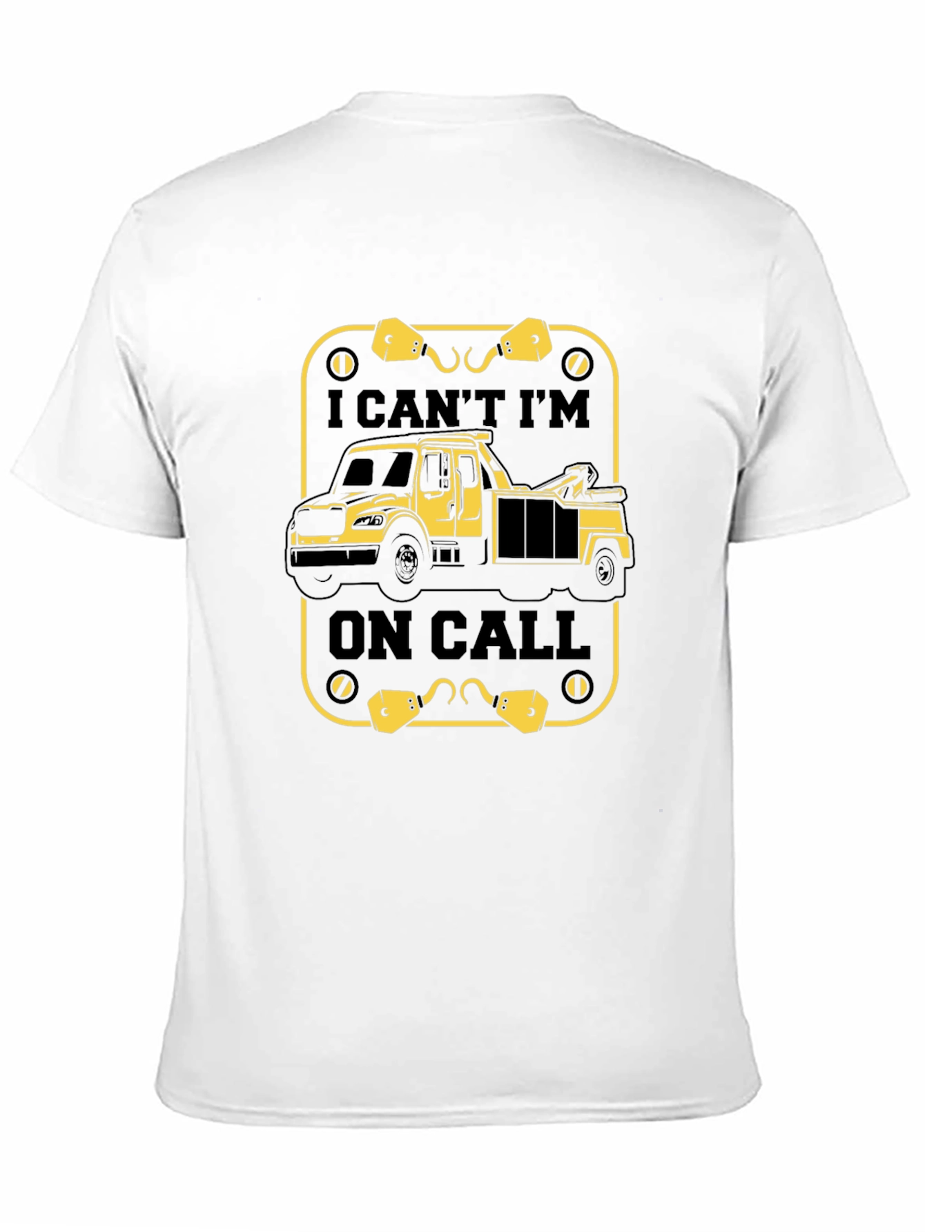 On Call Tow Truck T-Shirt - Mechanic Gift