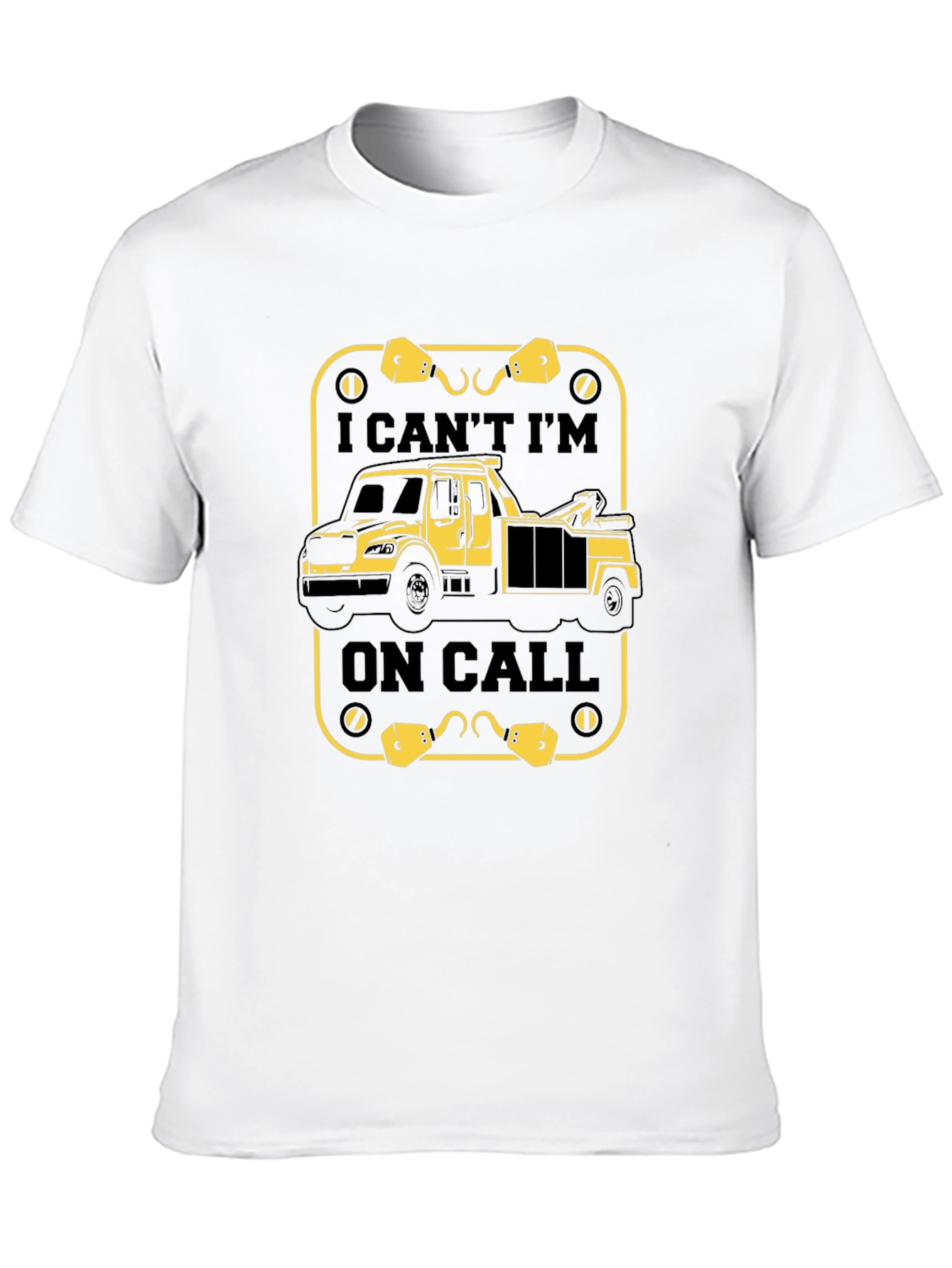 On Call Tow Truck T-Shirt - Mechanic Gift