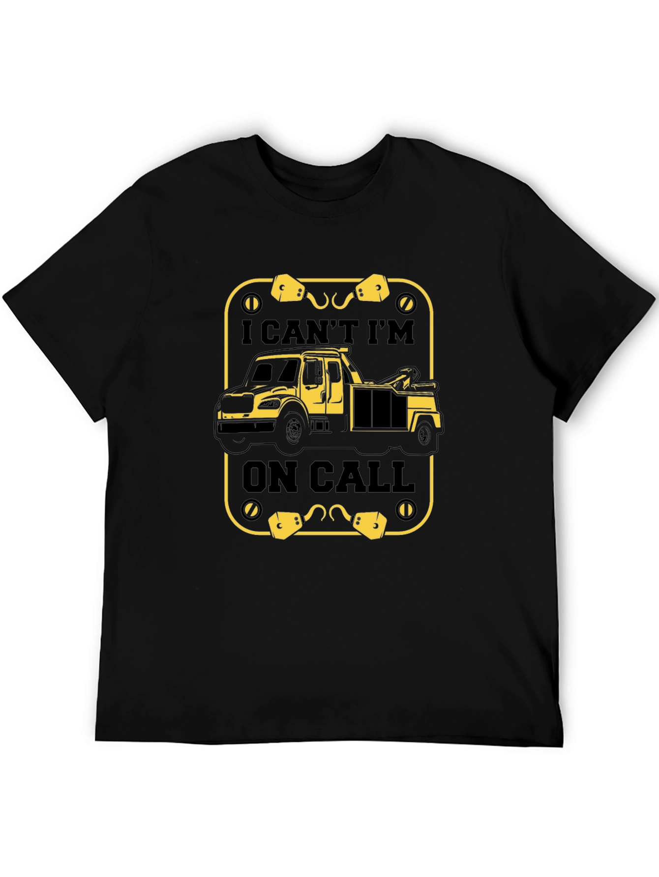 On Call Tow Truck T-Shirt - Mechanic Gift