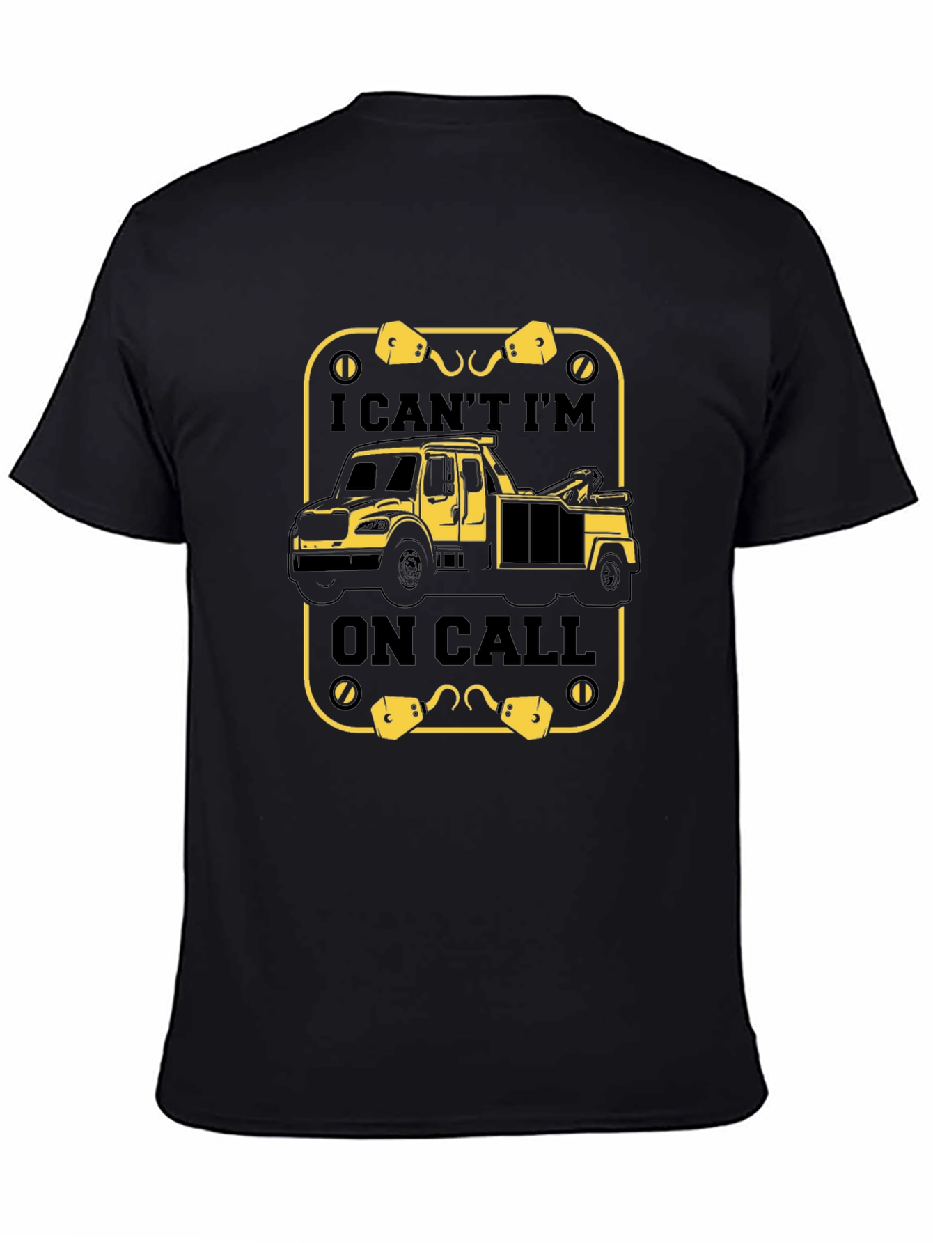 On Call Tow Truck T-Shirt - Mechanic Gift