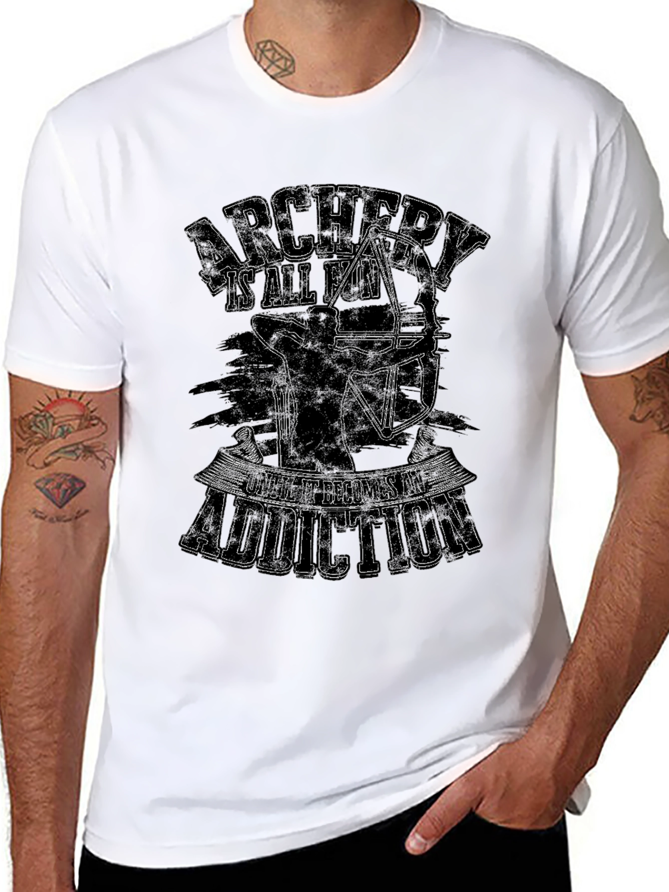 Archery Addiction T-Shirt | Bow Hunting Tee
