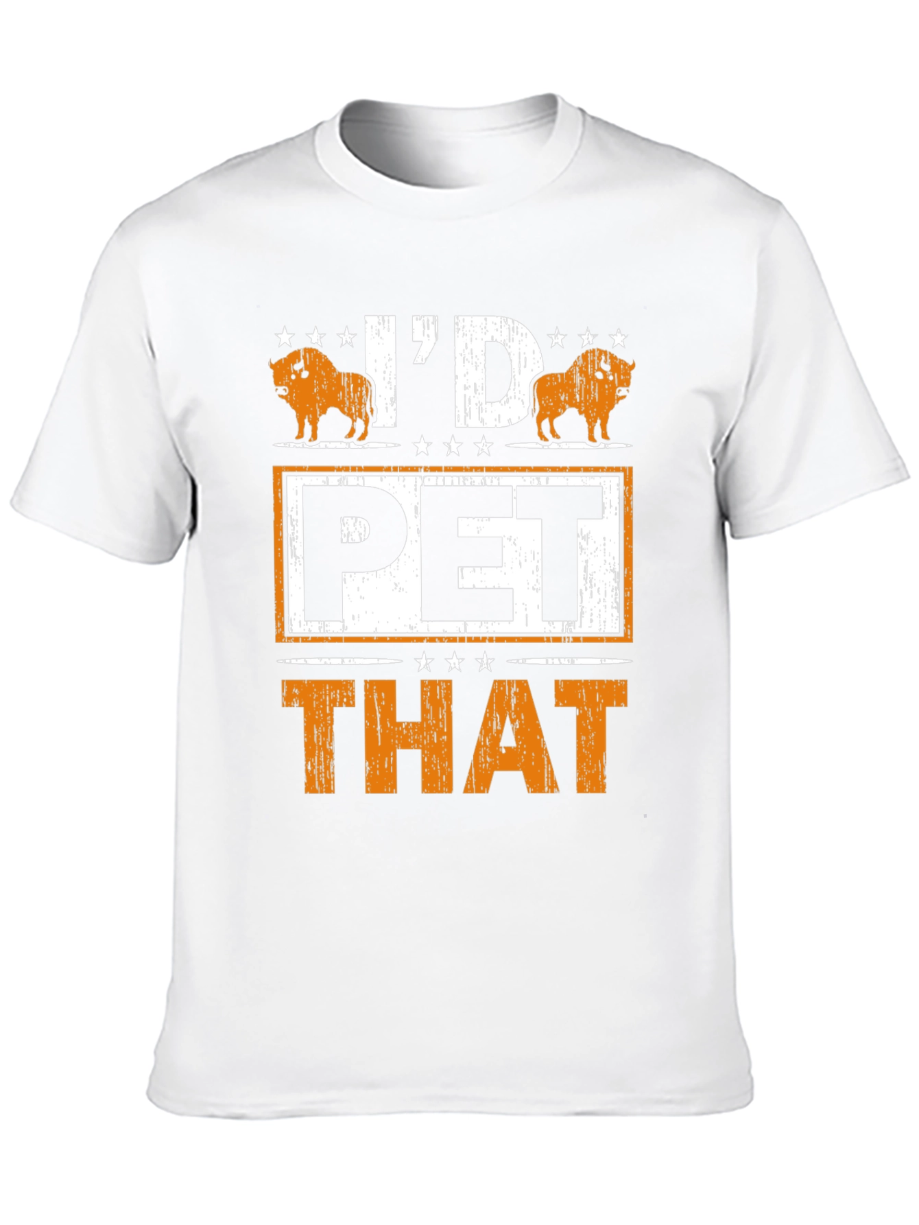 Id Pet That Bison T-Shirt