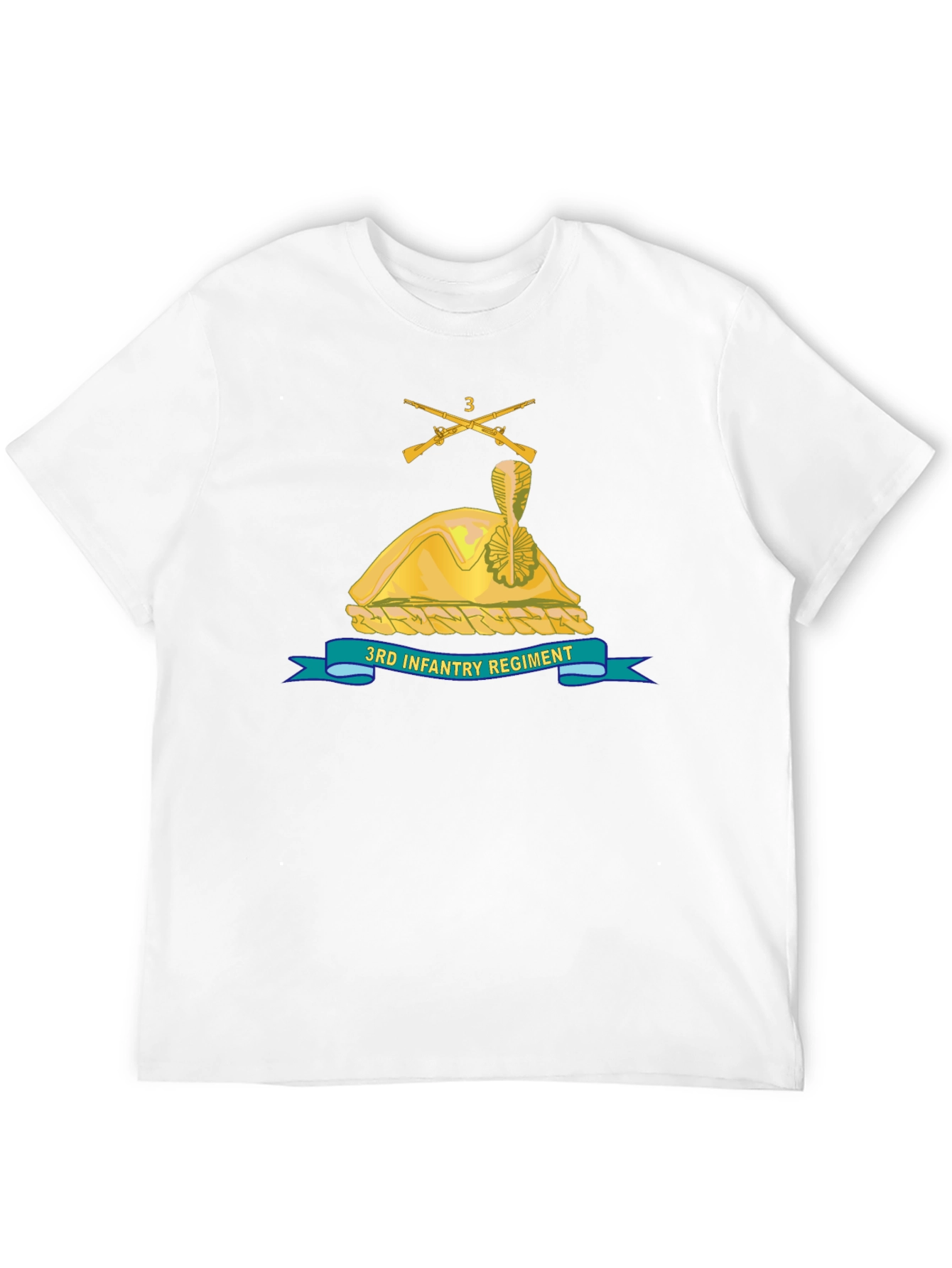 3rd Infantry Regiment Black T-Shirt