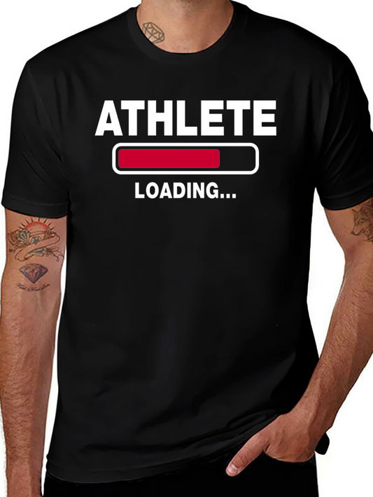 Athlete Loading Black T-Shirt