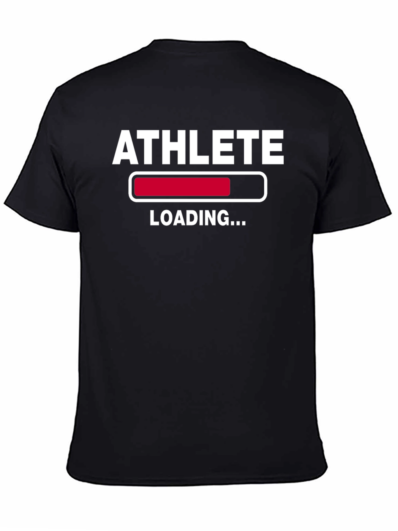 Athlete Loading Black T-Shirt