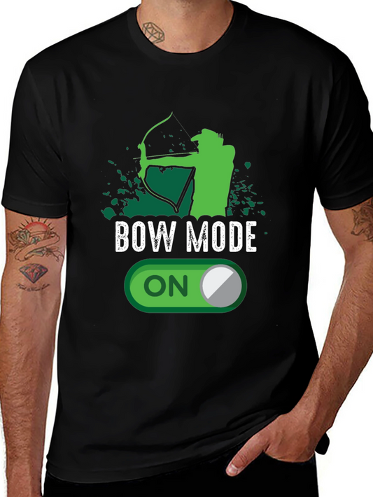 Bow Mode On T-Shirt - Archery Humor Tee