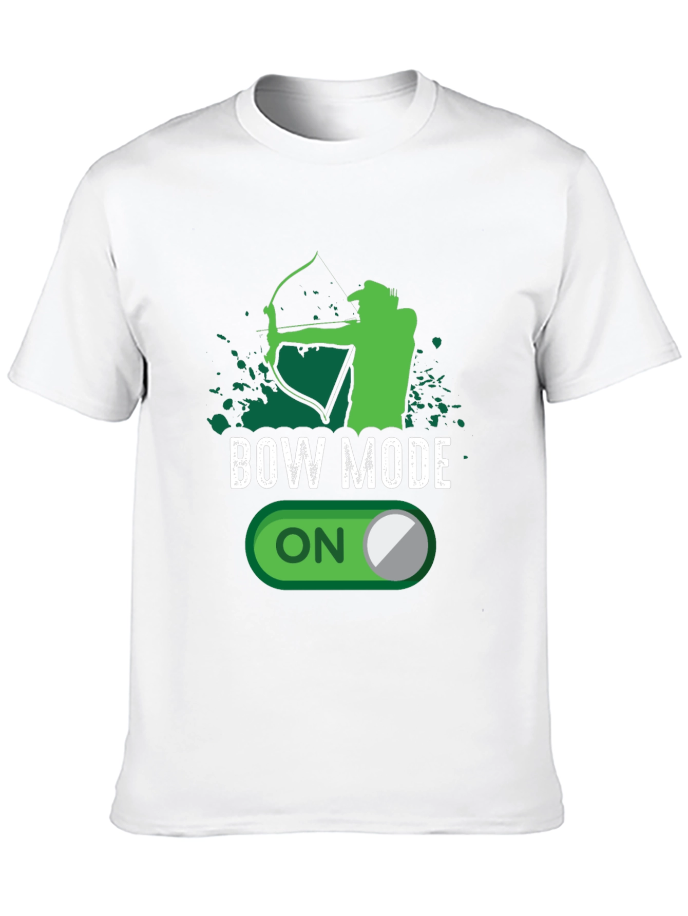 Bow Mode On T-Shirt - Archery Humor Tee