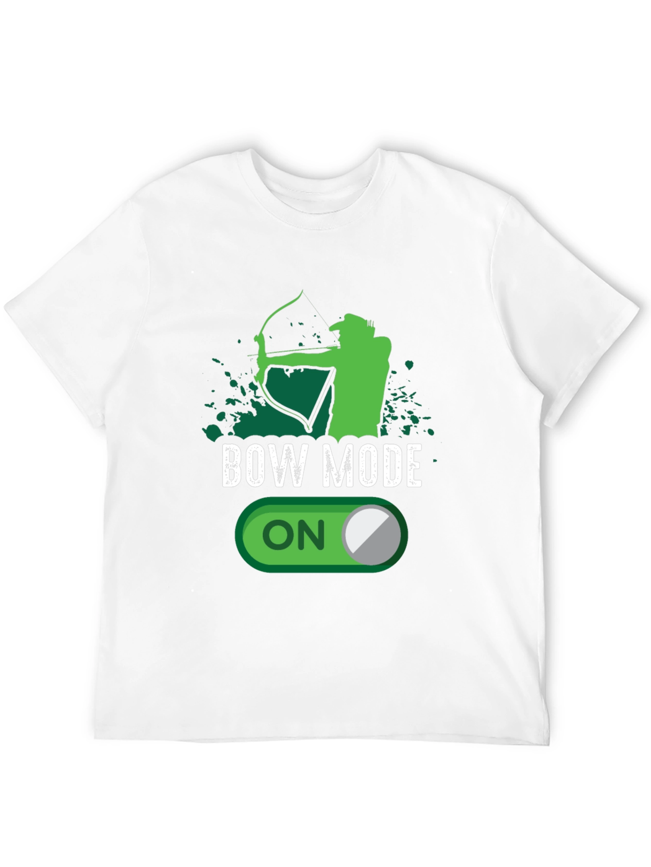 Bow Mode On T-Shirt - Archery Humor Tee