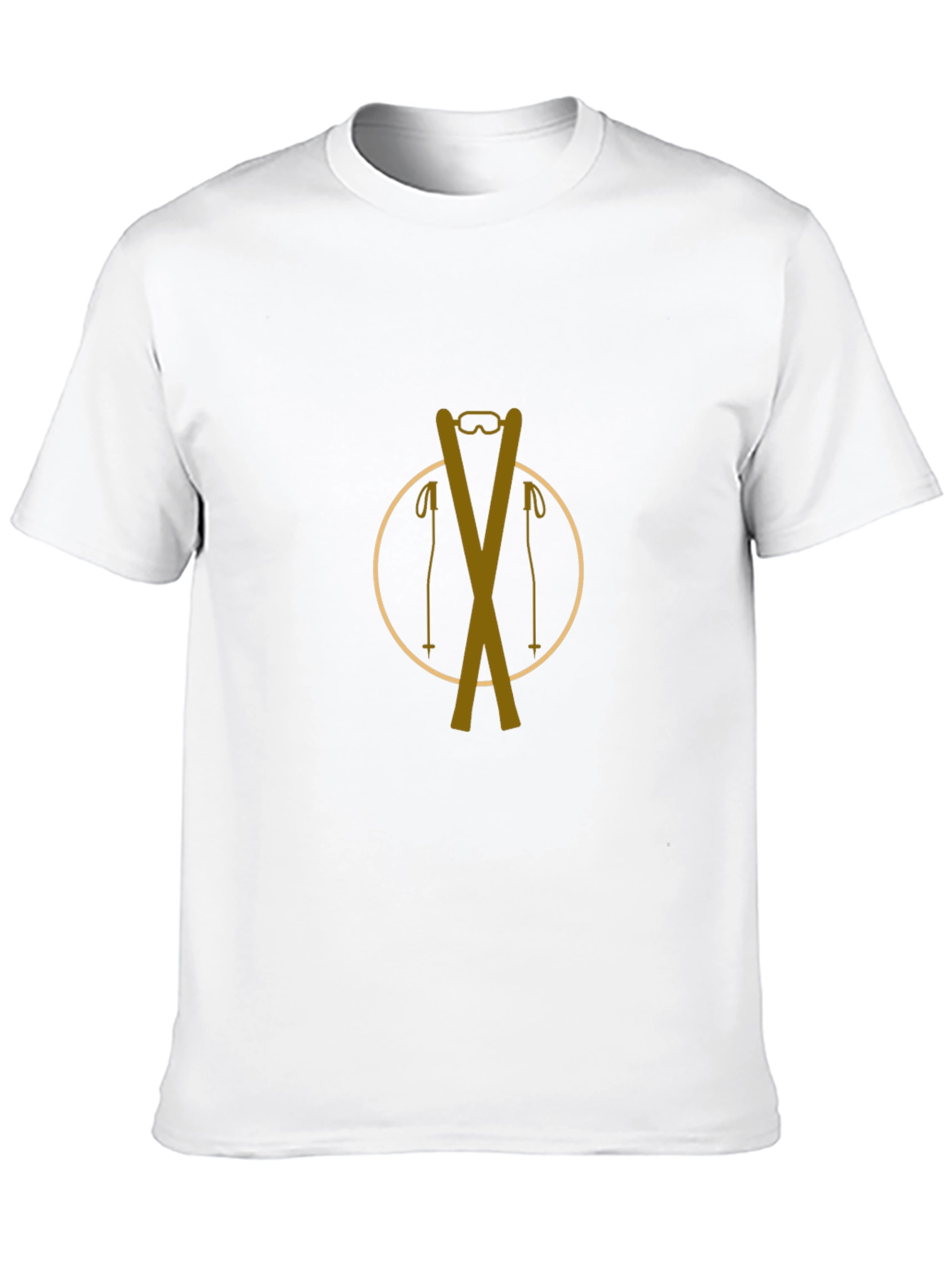 Skiing Graphic T-Shirt - Adventure Ready
