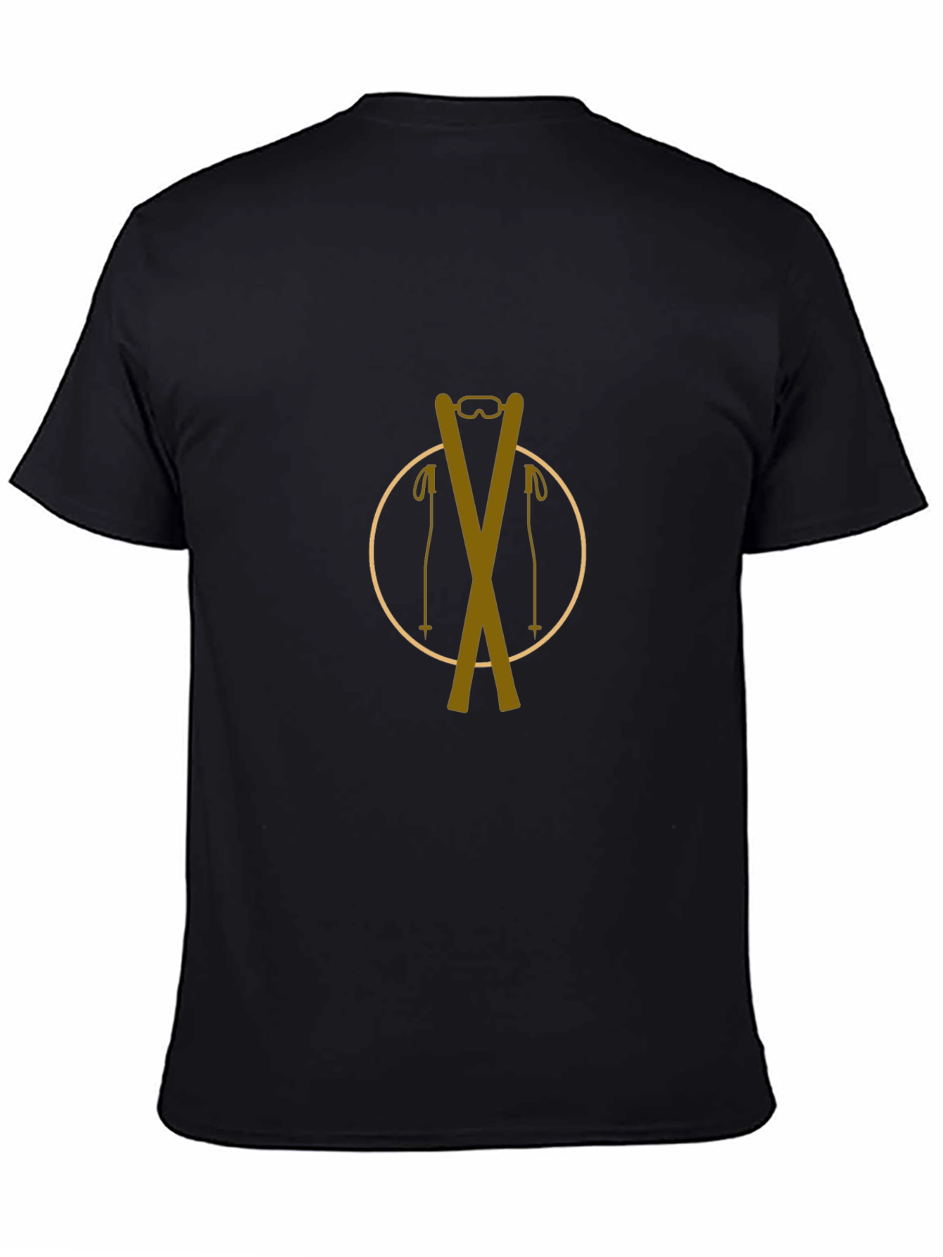 Skiing Graphic T-Shirt - Adventure Ready