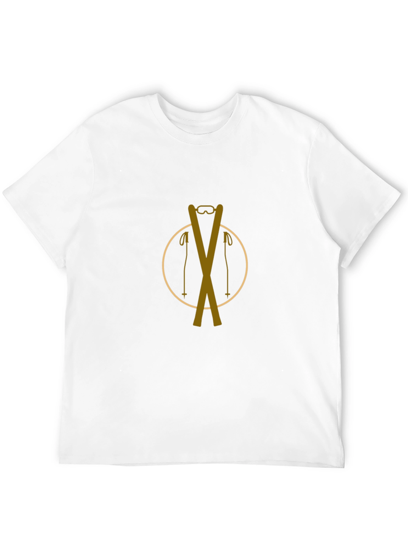 Skiing Graphic T-Shirt - Adventure Ready