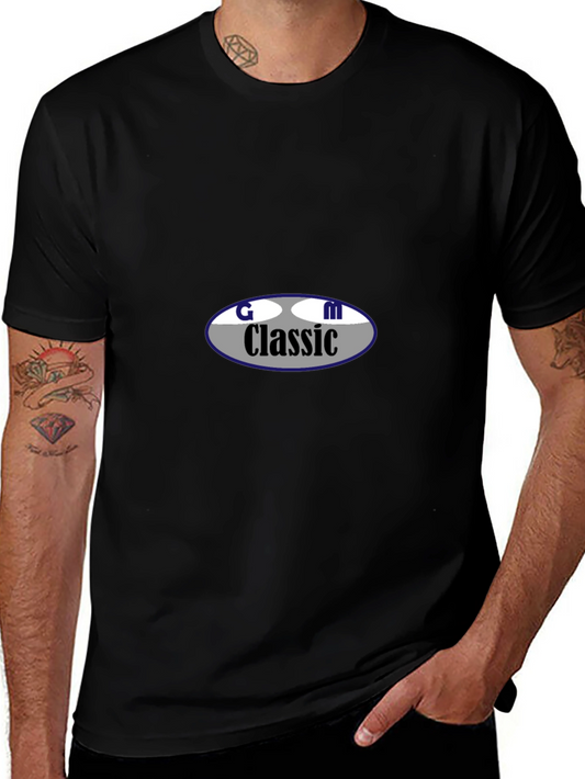 GM Classic Black T-Shirt