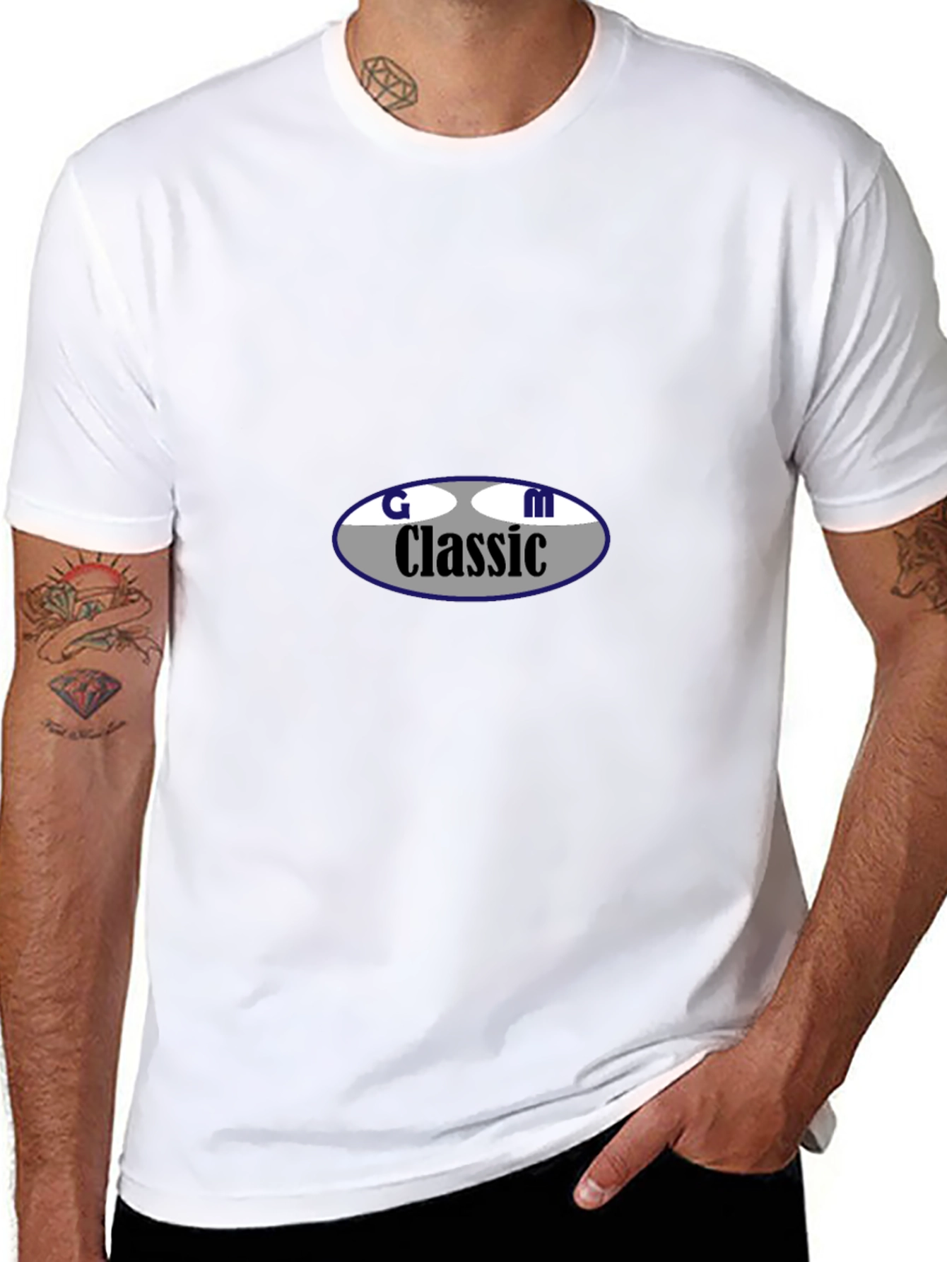 GM Classic Black T-Shirt