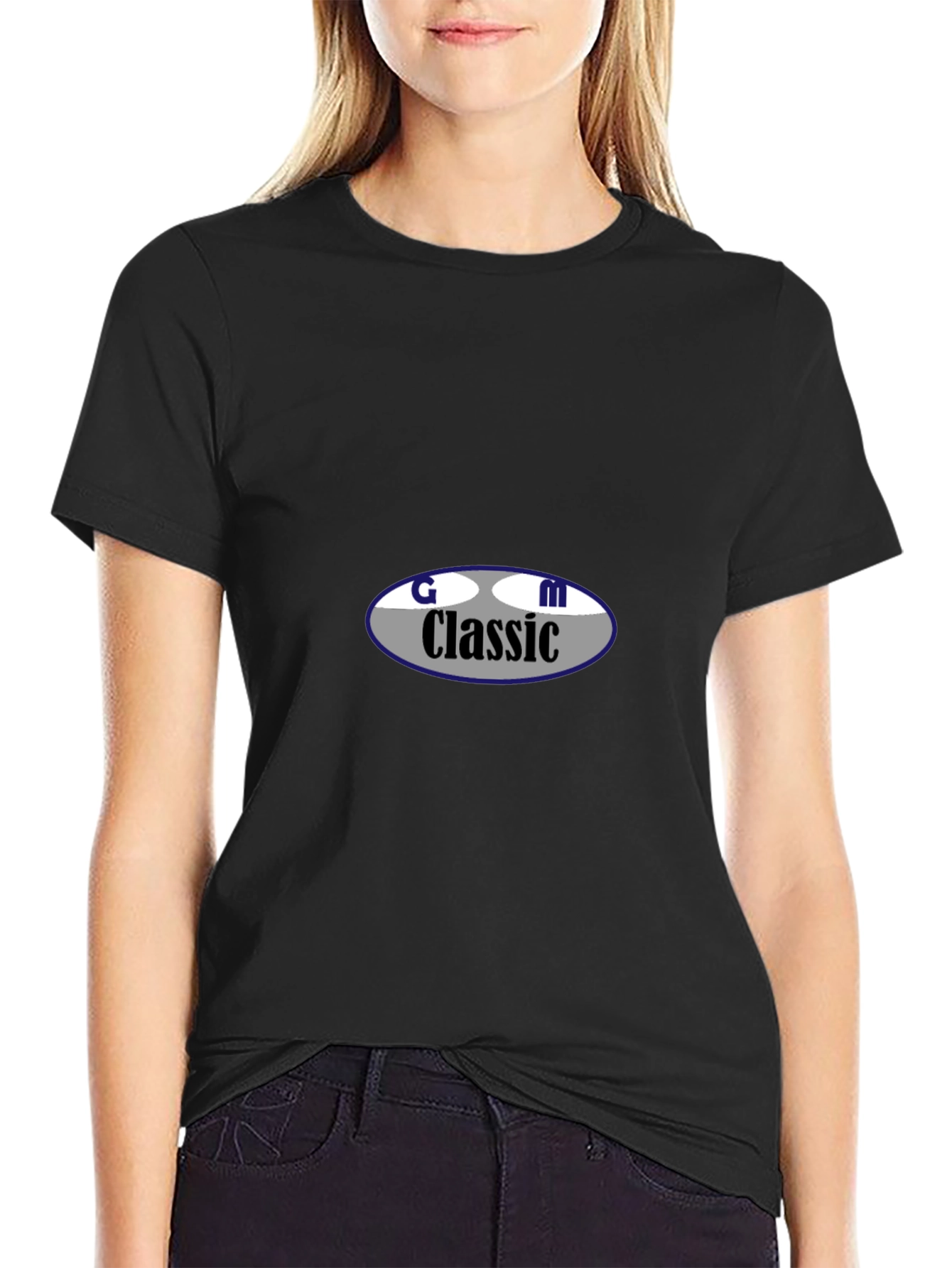 GM Classic Black T-Shirt