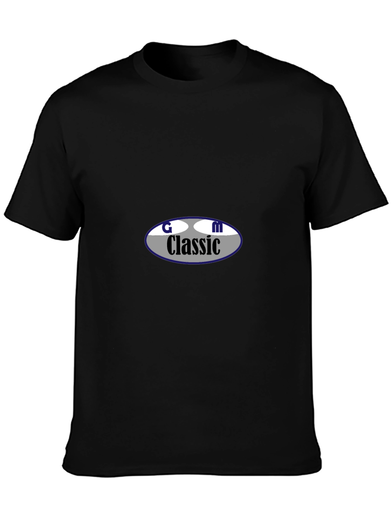 GM Classic Black T-Shirt